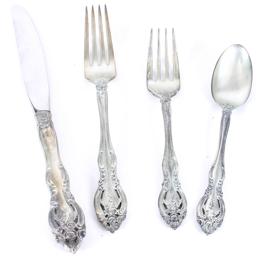 Gorham Sterling Silver Flatware in the "La Scala" Pattern