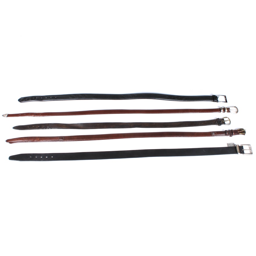 Group of Men's Belts