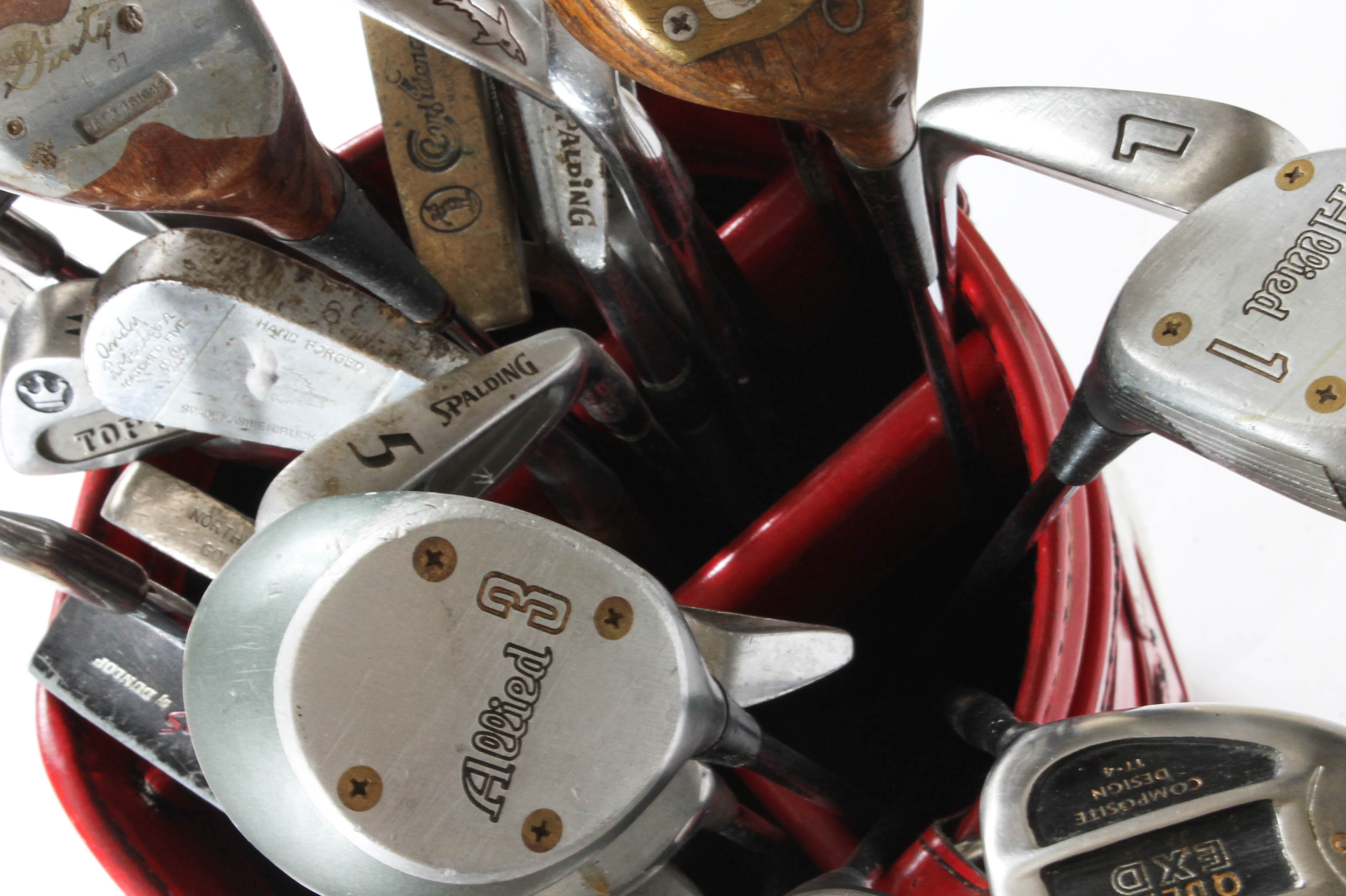 Golf Clubs with Wilson Golf Bag