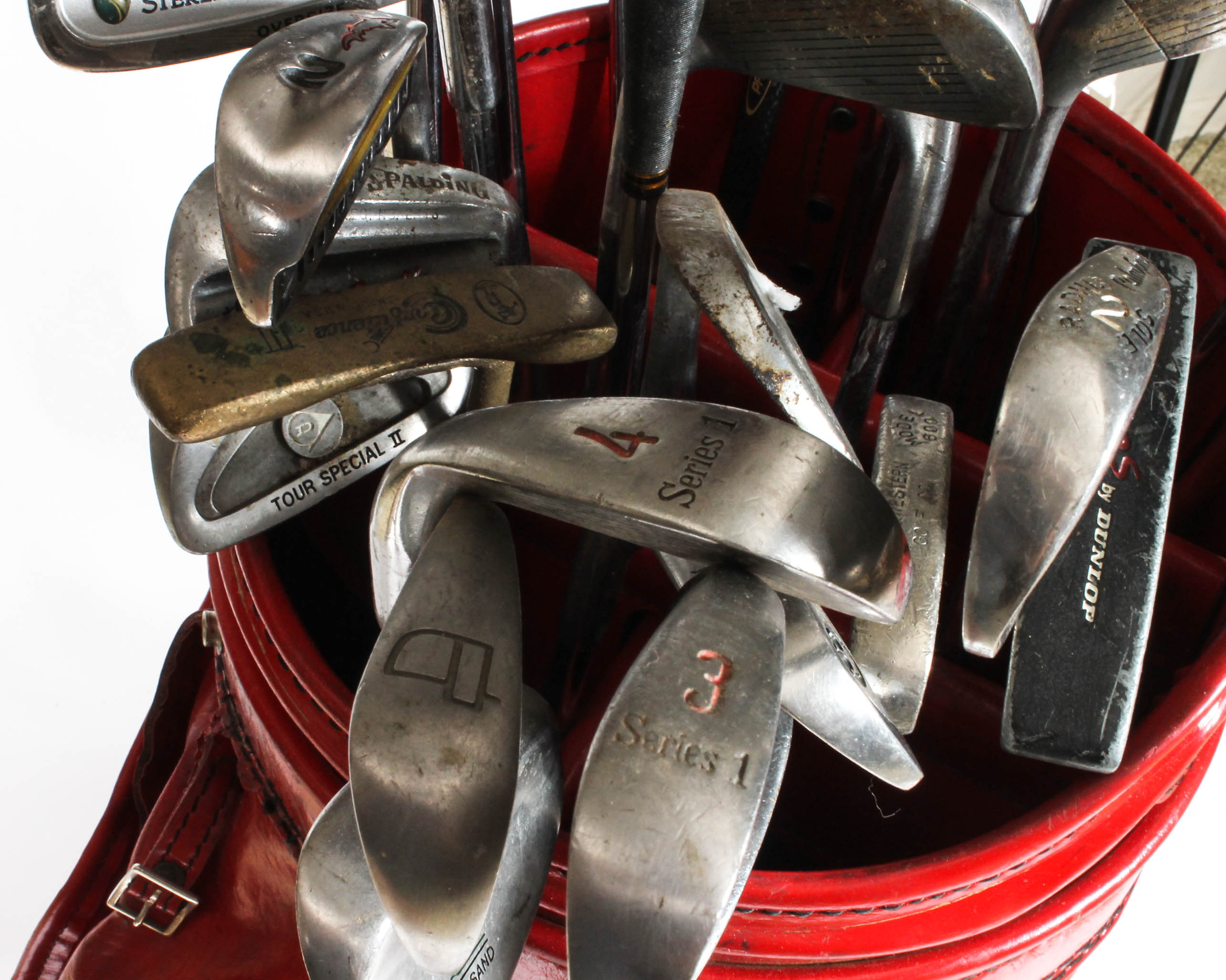 Golf Clubs with Wilson Golf Bag