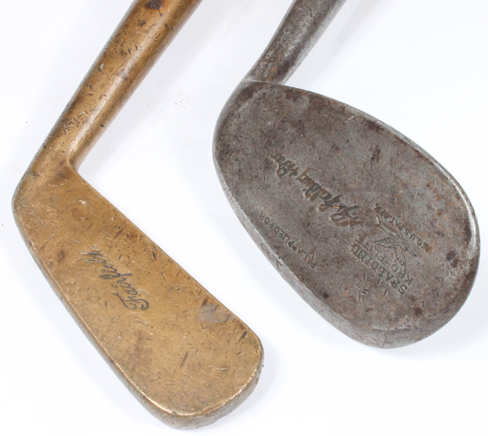 Generous Collection of Vintage Wood-Shaft Golf Clubs