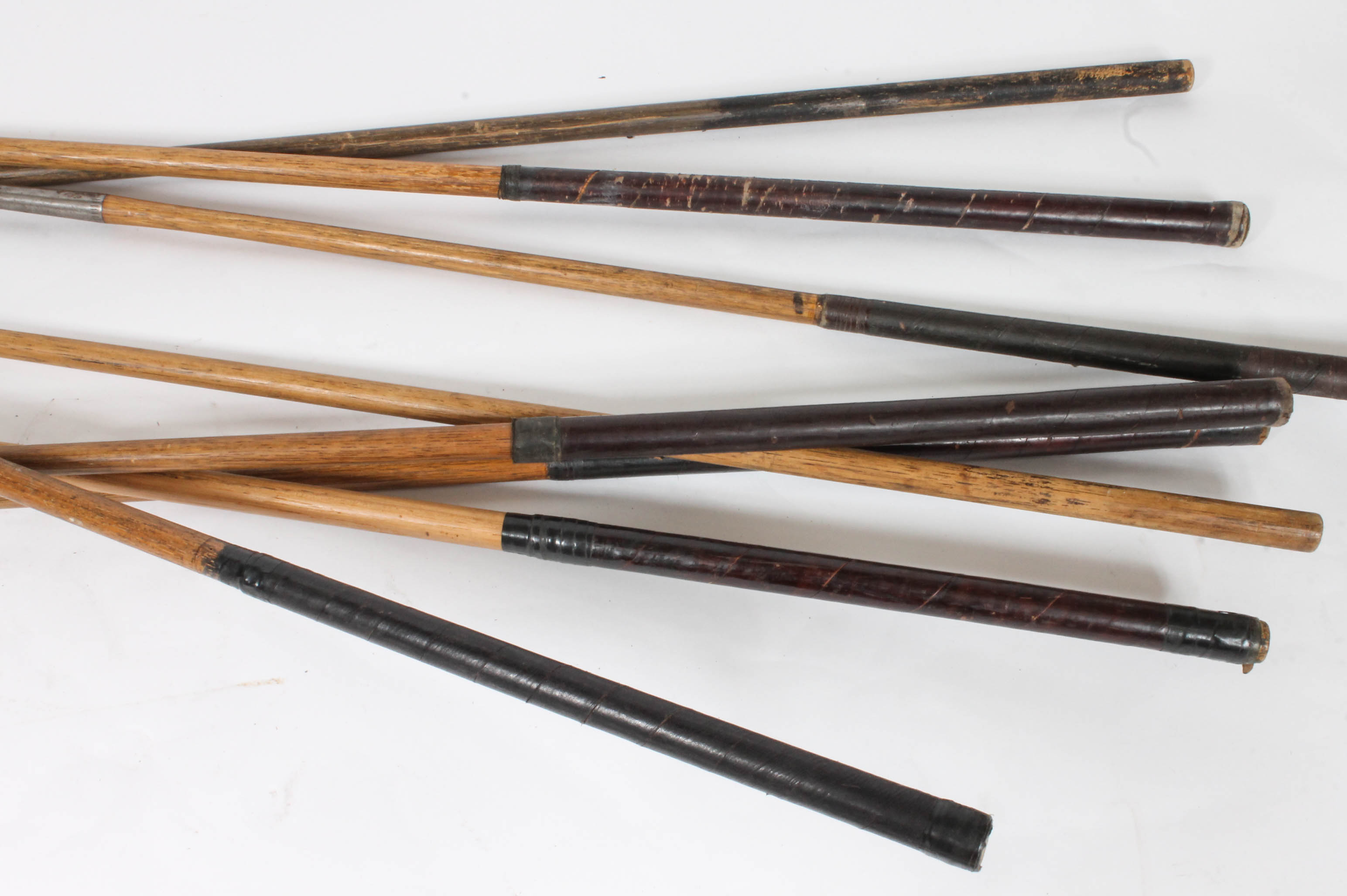 Generous Collection of Vintage Wood-Shaft Golf Clubs