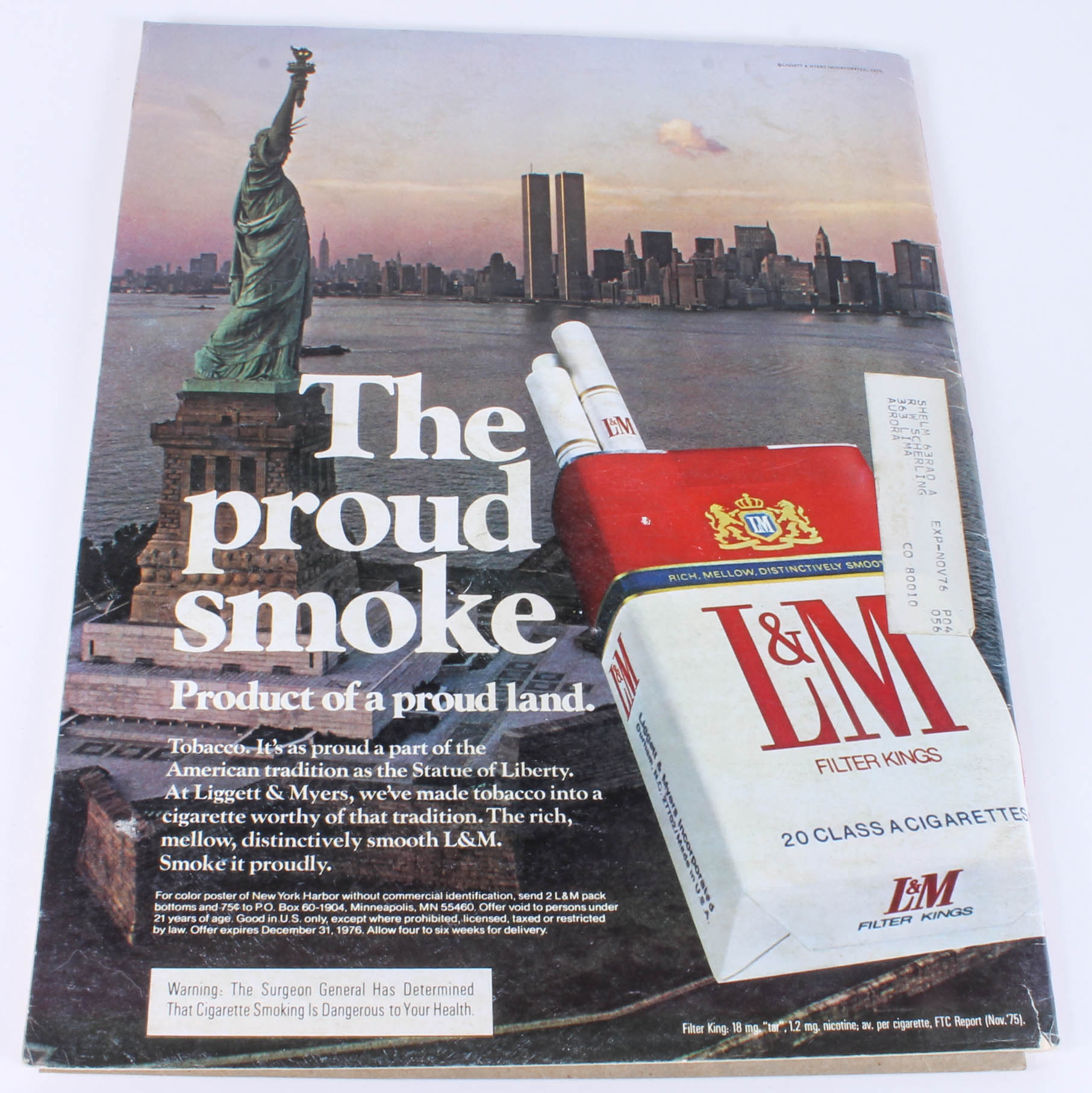 Chris Evert Autographed "The Saturday Evening Post" Magazine