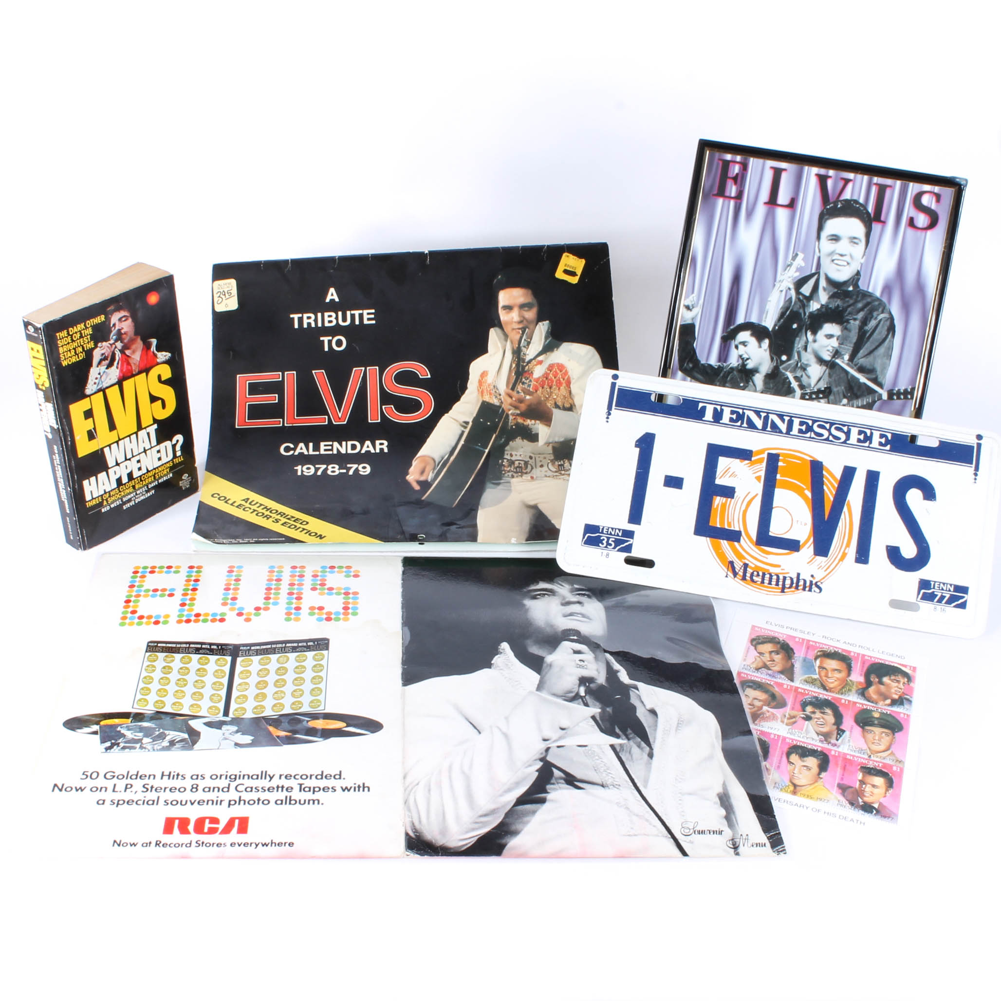 Collection of Elvis Presley Memorabilia