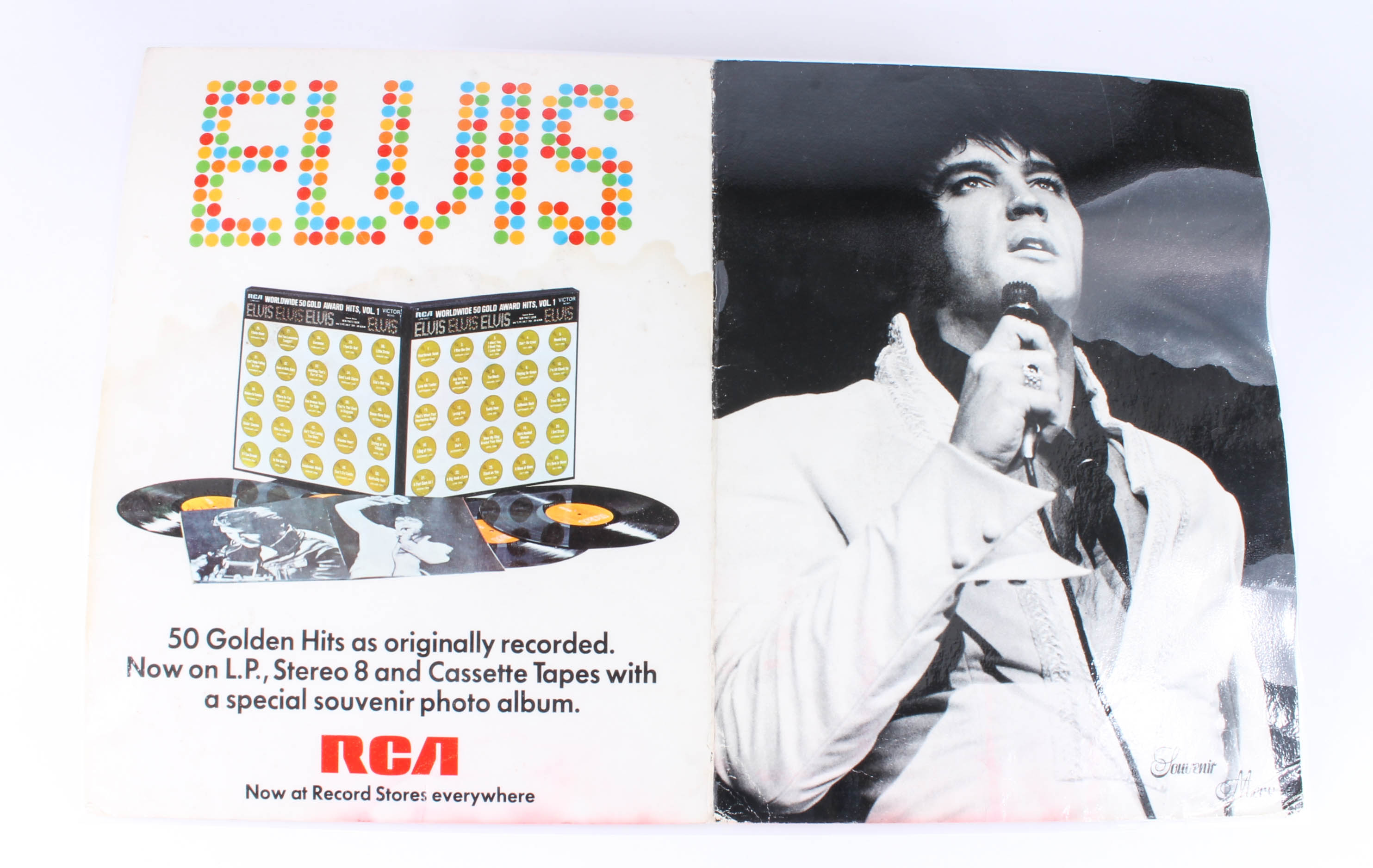 Collection of Elvis Presley Memorabilia