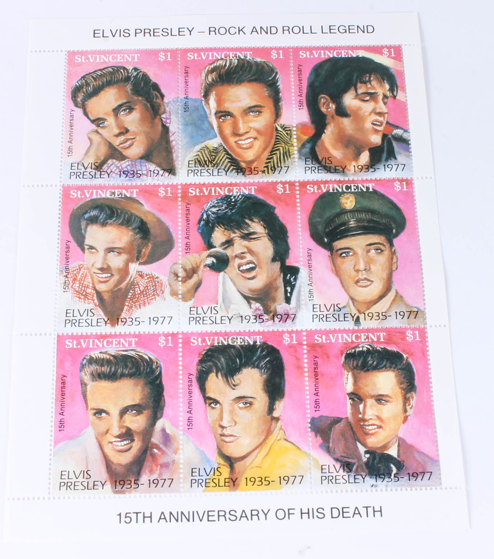 Collection of Elvis Presley Memorabilia
