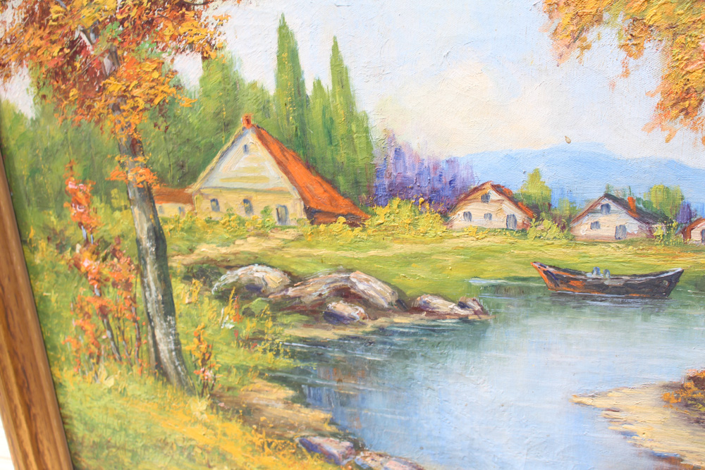 F. B. Davenport Original Landscape Painting