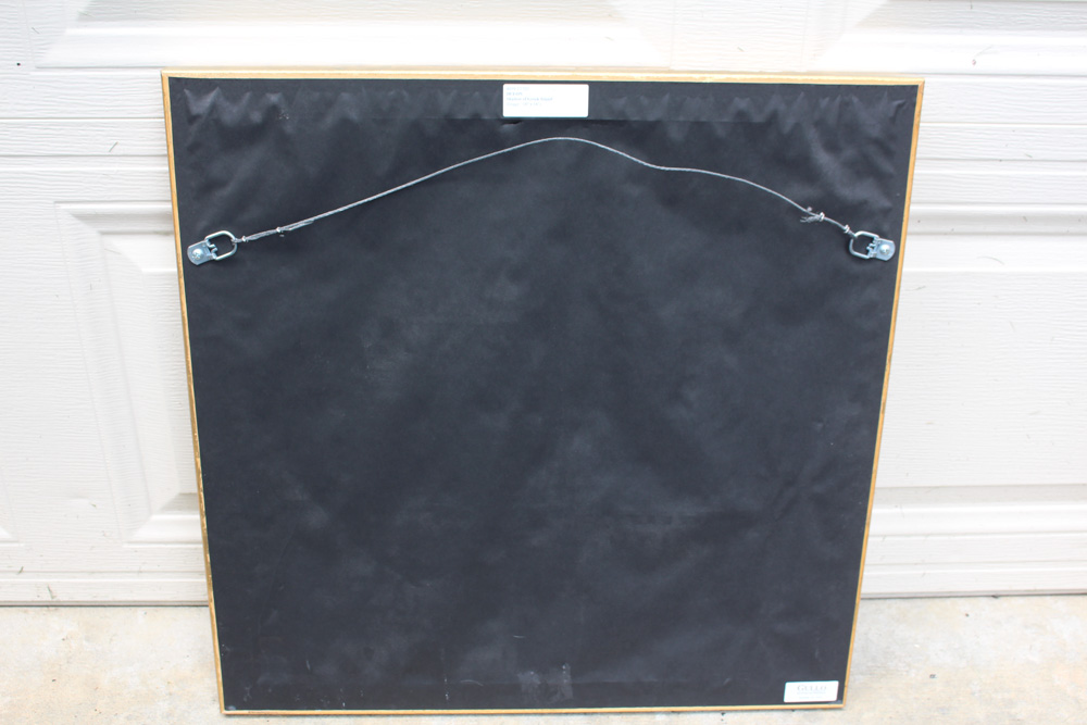 Framed Floral Still-life Print