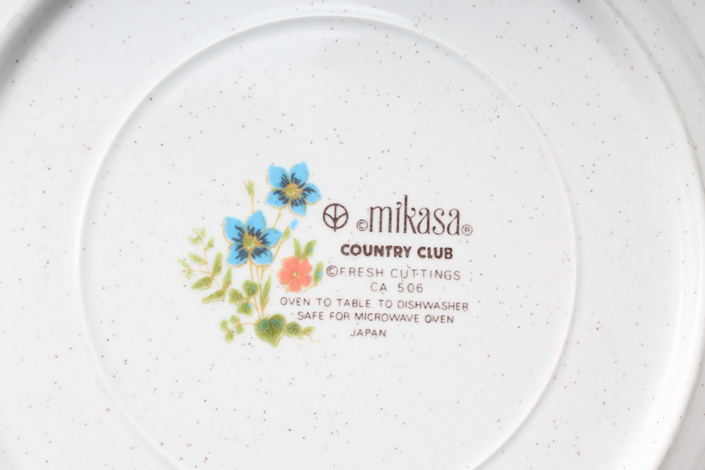 Mikasa "Country Club" Dinner Service