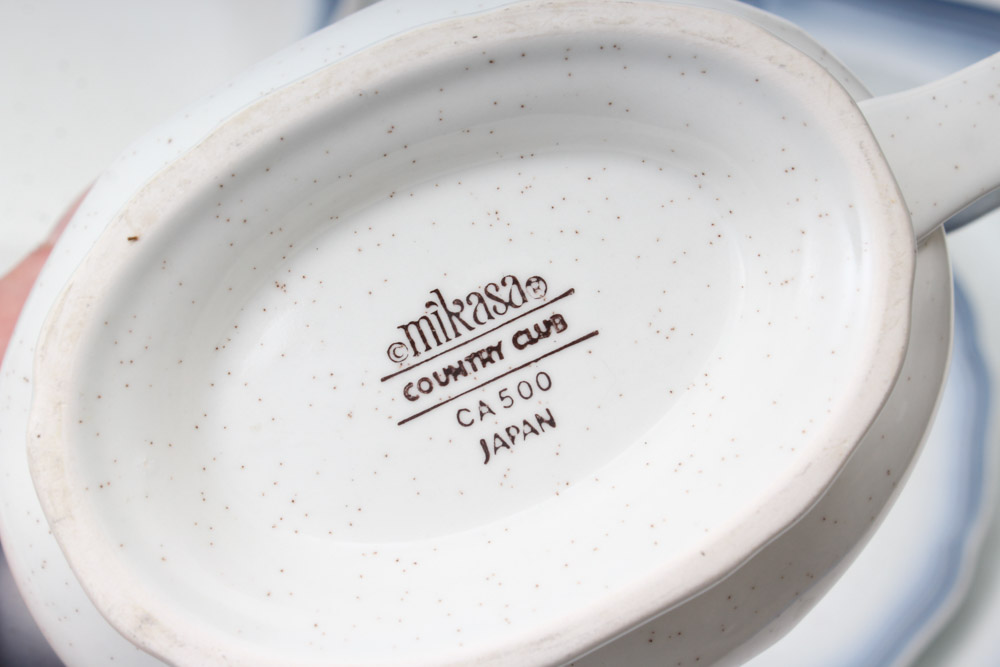 Mikasa "Country Club" Dinner Service