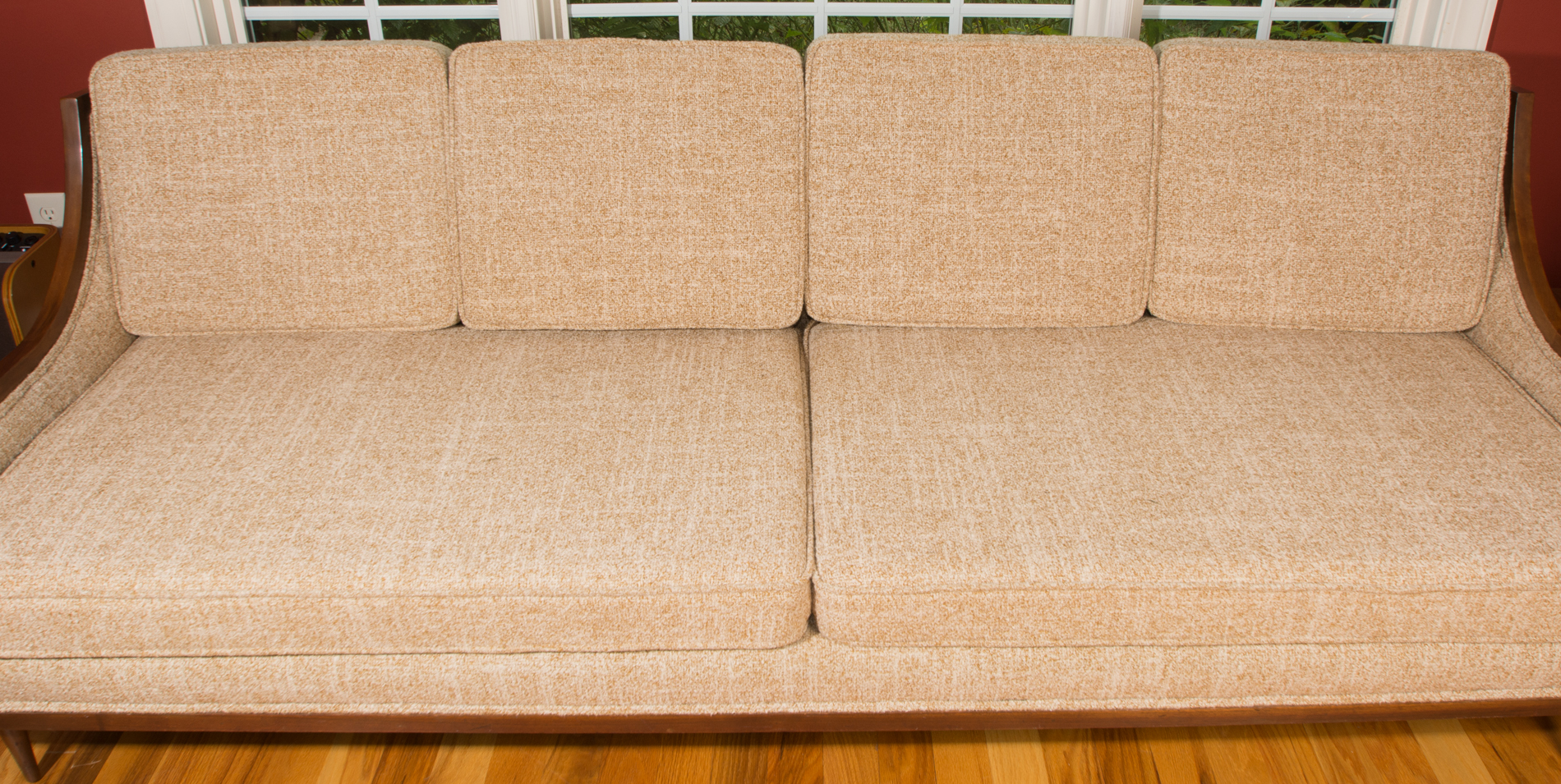 Mid-Century Danish Modern Sofa in the Style of Adrian Pearsall