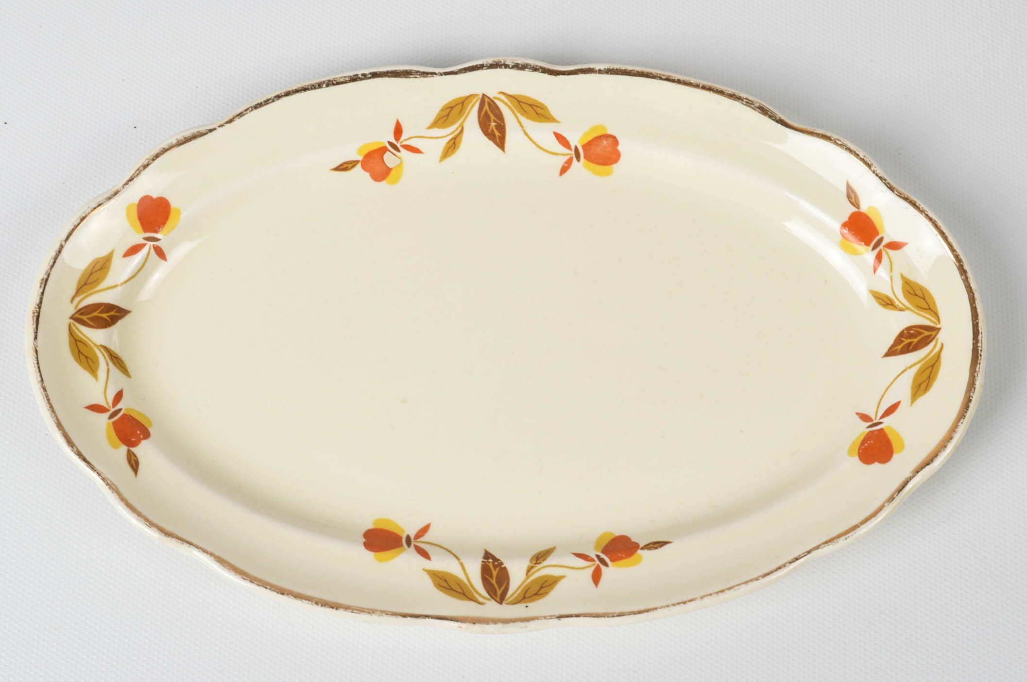 Hall's "Autumn Leaf" Teapot, Coffee Pot, Creamer, and Sugar