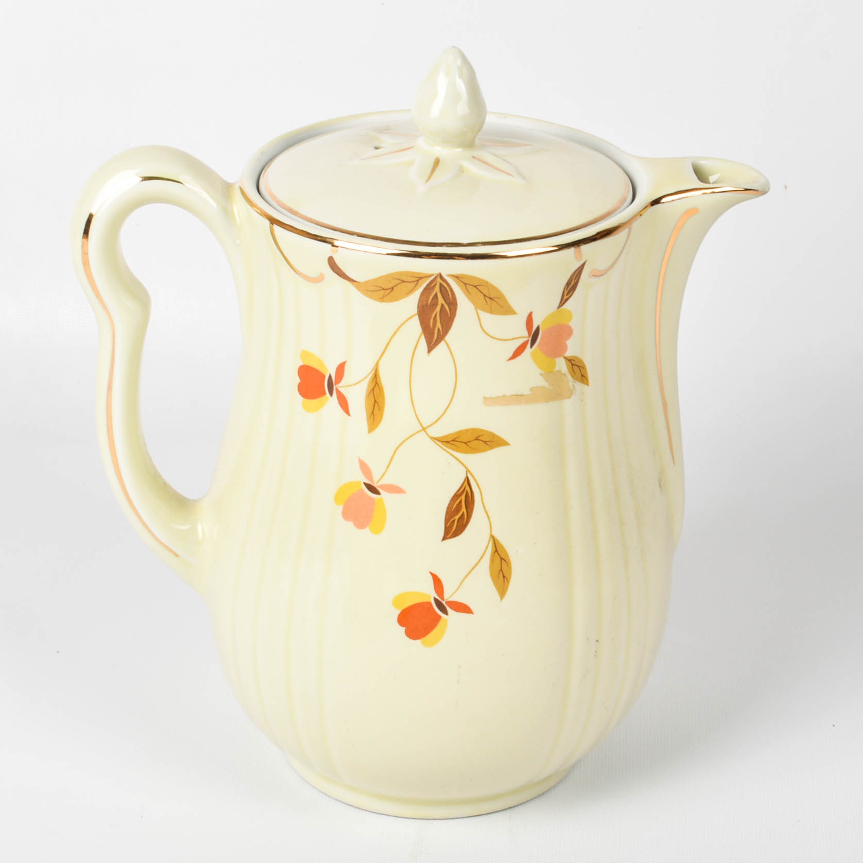 Hall's  "Autumn Leaf" Five Piece Tableware Collection