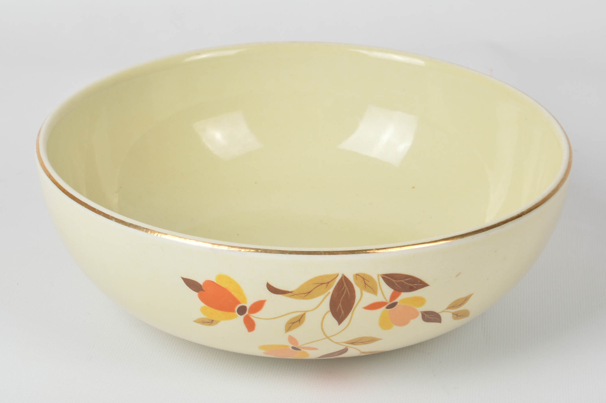 Hall "Autumn Leaf" Casseroles, Bowls, and Salt and Pepper Shakers