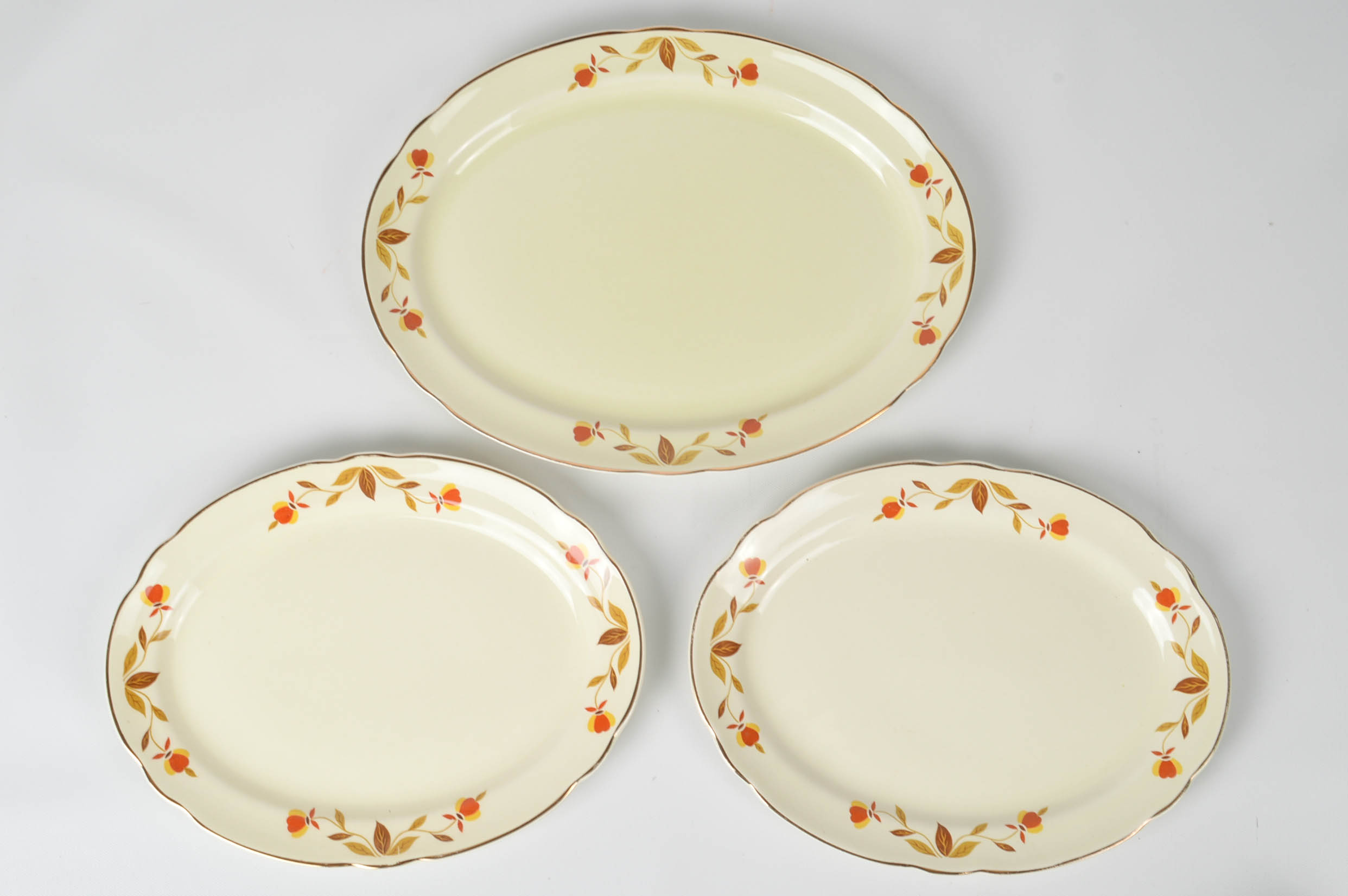Hall China's  "Autumn Leaf" Tableware