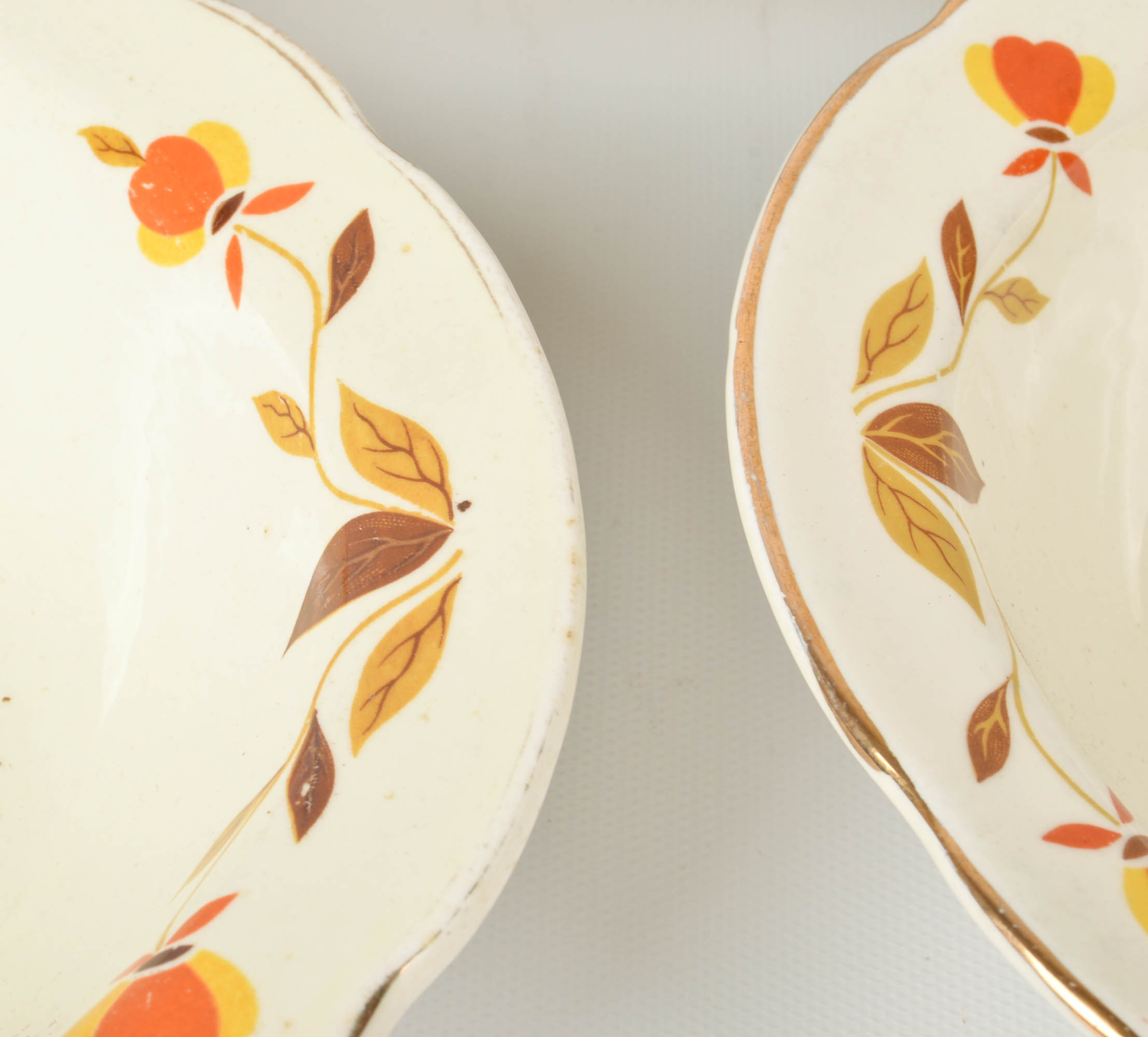Hall China's  "Autumn Leaf" Tableware