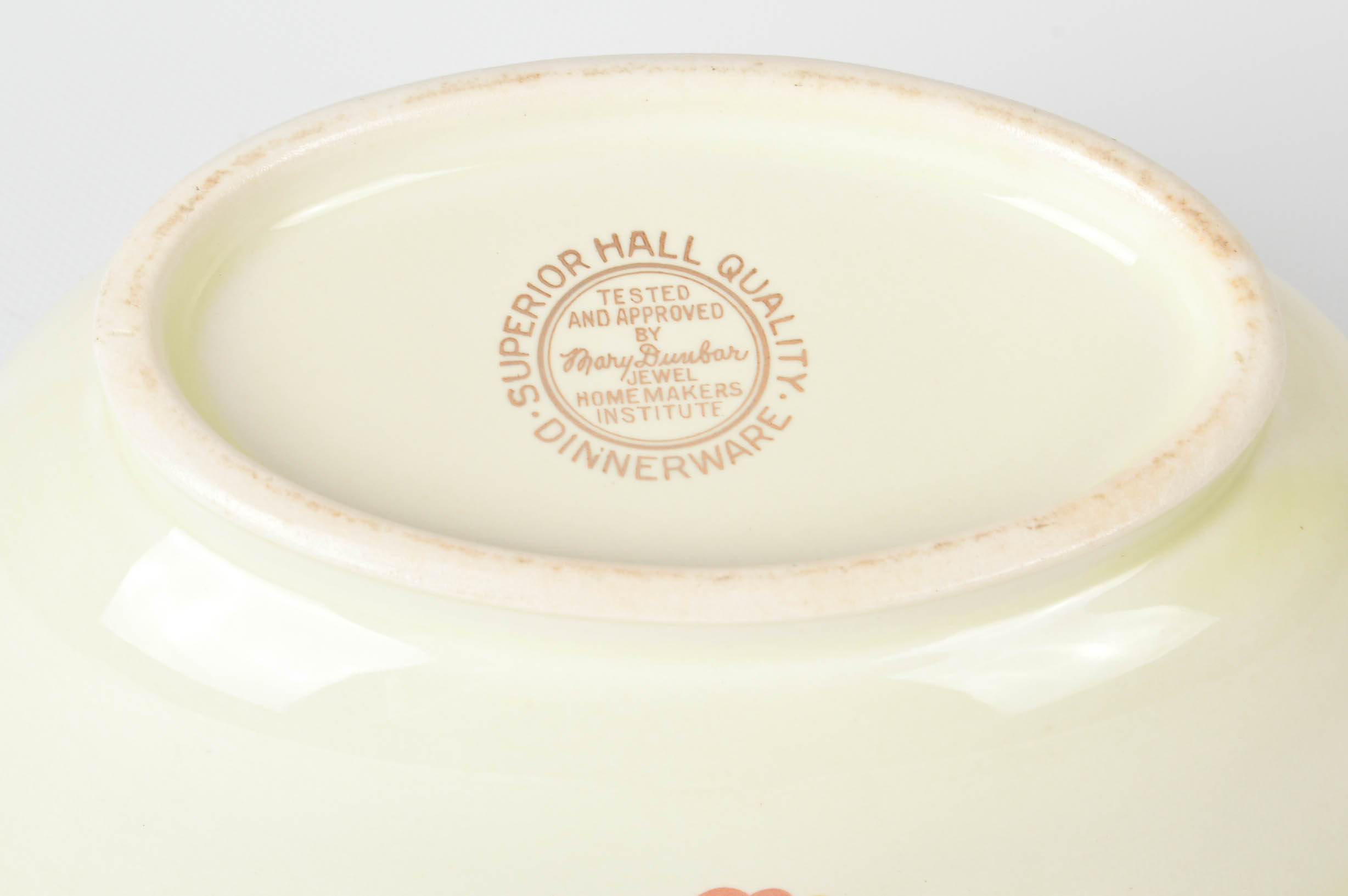 Hall China's  "Autumn Leaf" Tableware