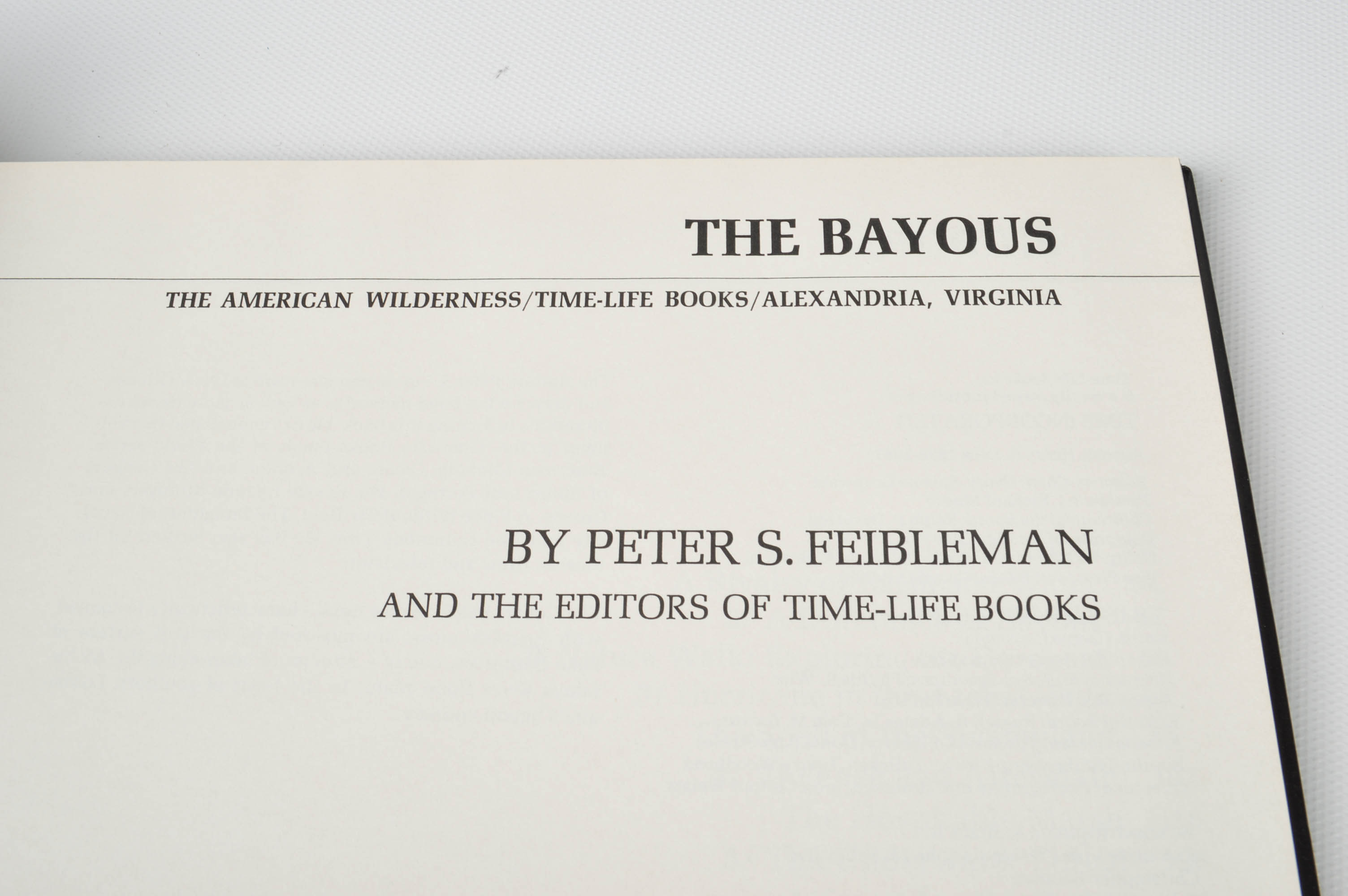 "The American Wilderness" By Time-Life Books