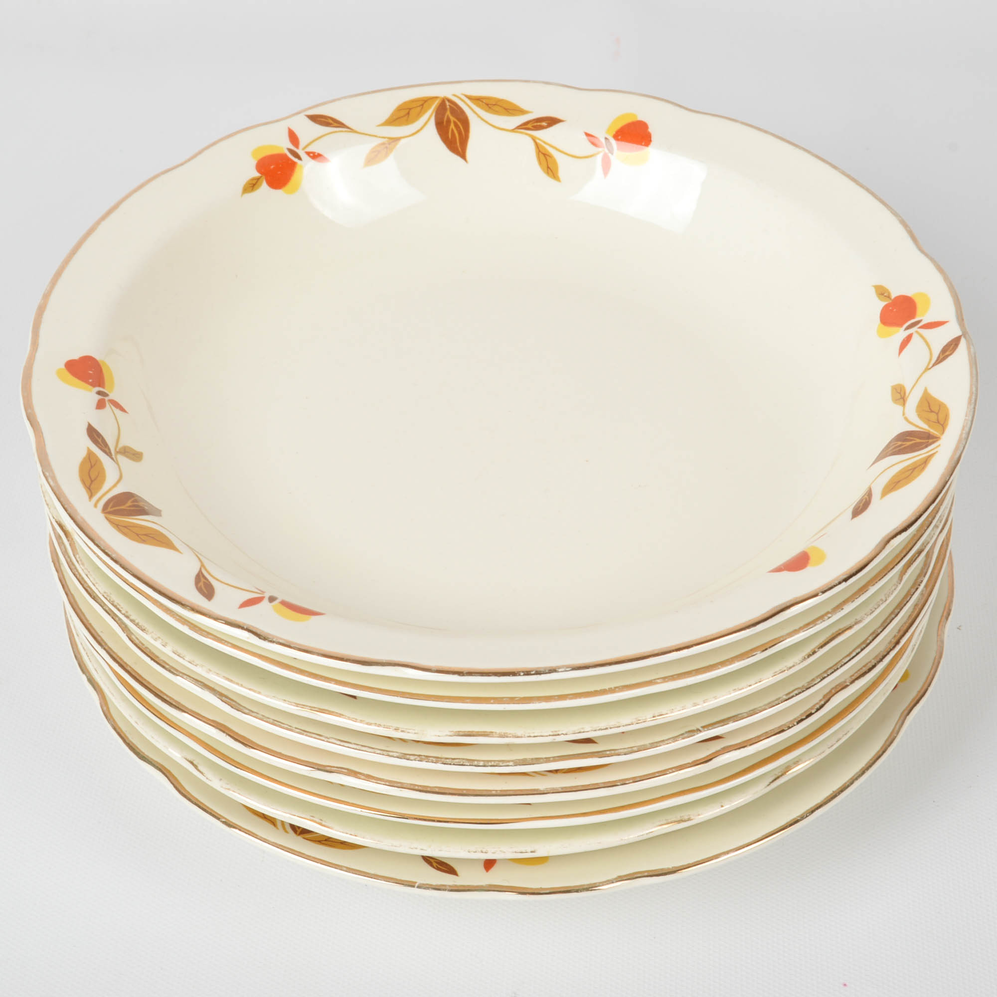 Hall's "Autumn Leaf" Dinnerware