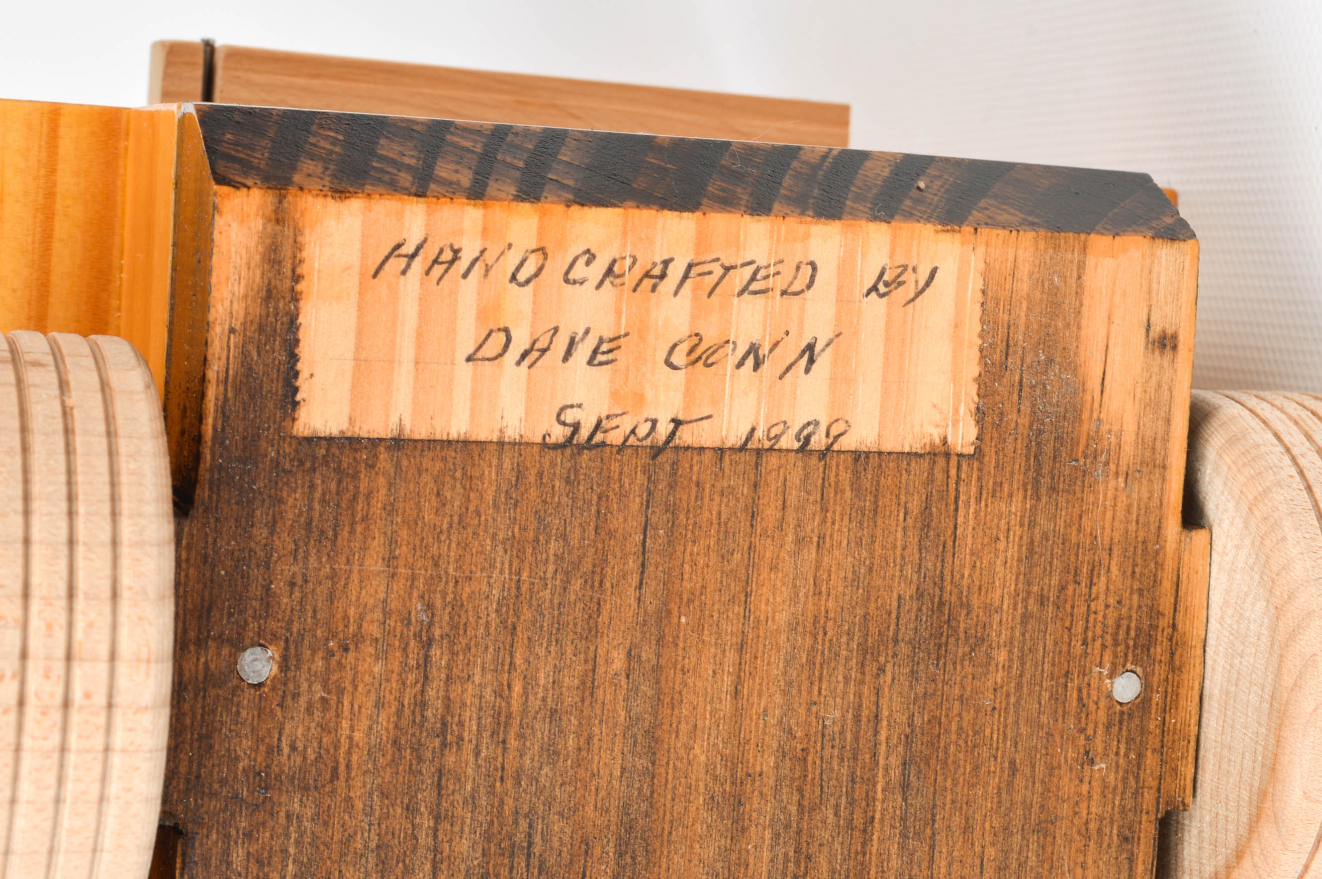 Handcrafted Wooden Golf Cart