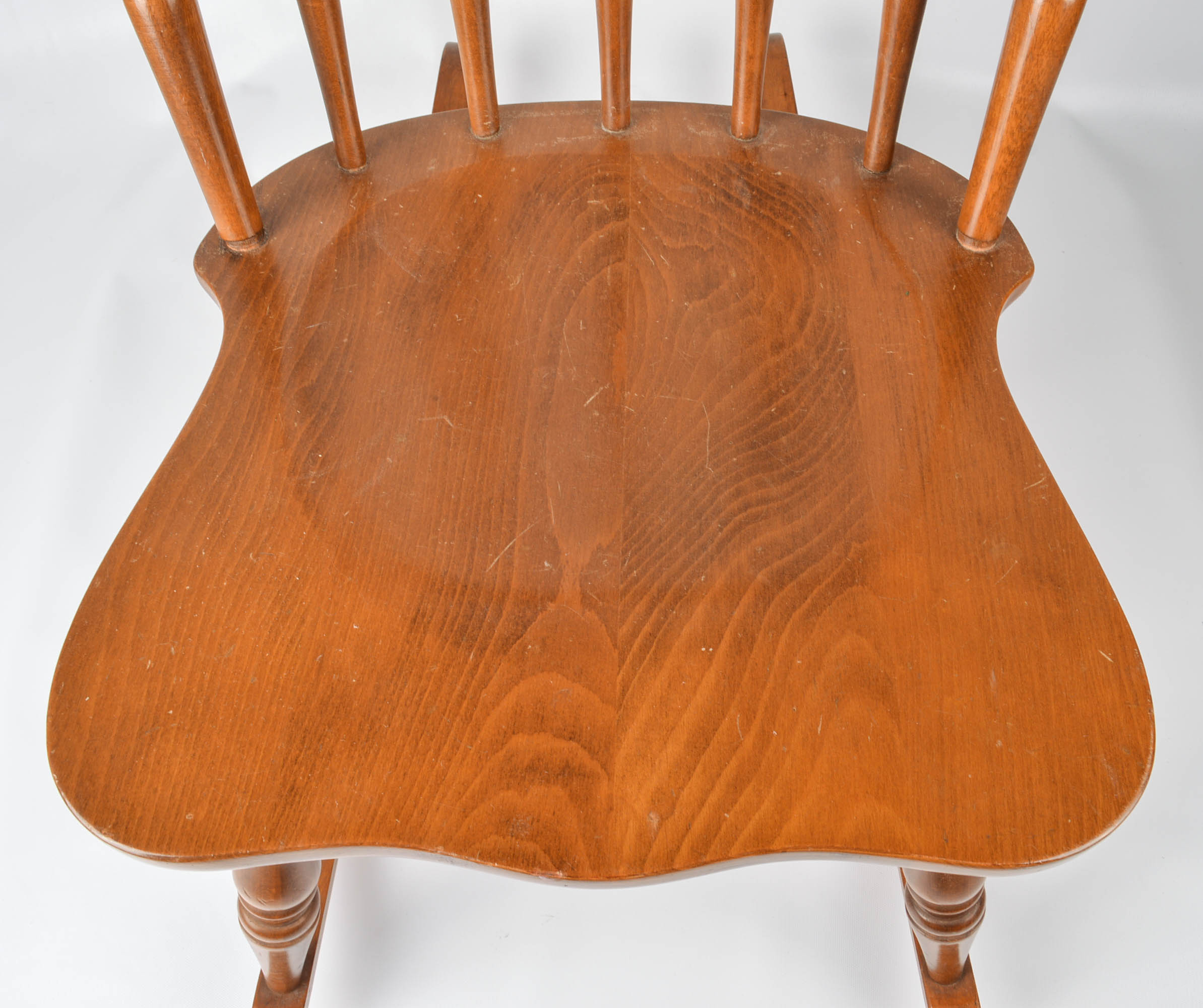 Pair of Windsor-Style Rocking Chairs