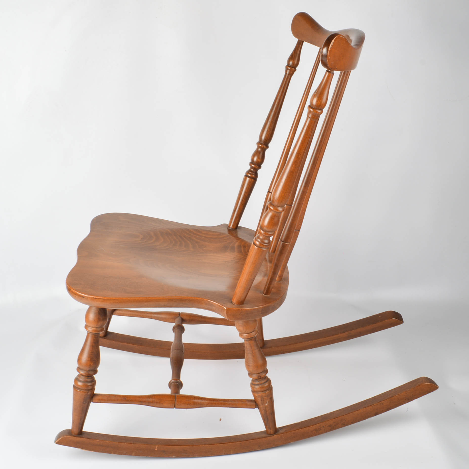 Pair of Windsor-Style Rocking Chairs