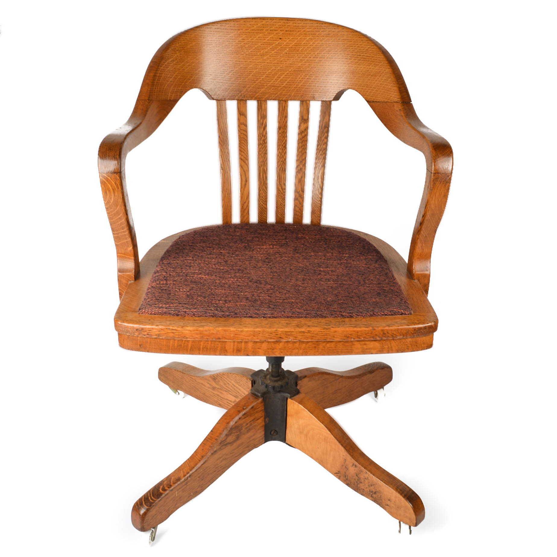 Oak Desk Chair by Marble & Shattuck Chair Company