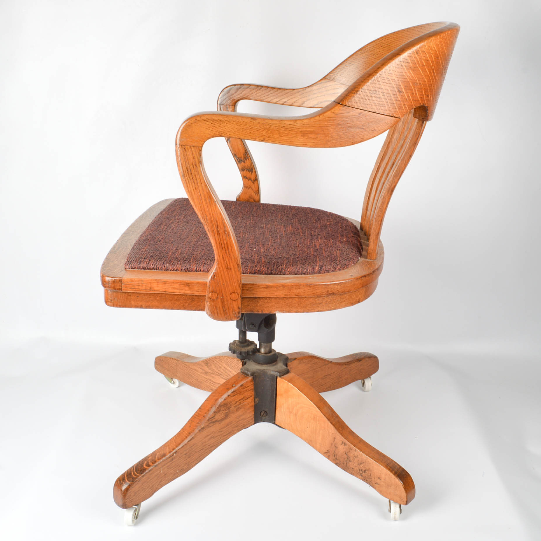 Oak Desk Chair by Marble & Shattuck Chair Company