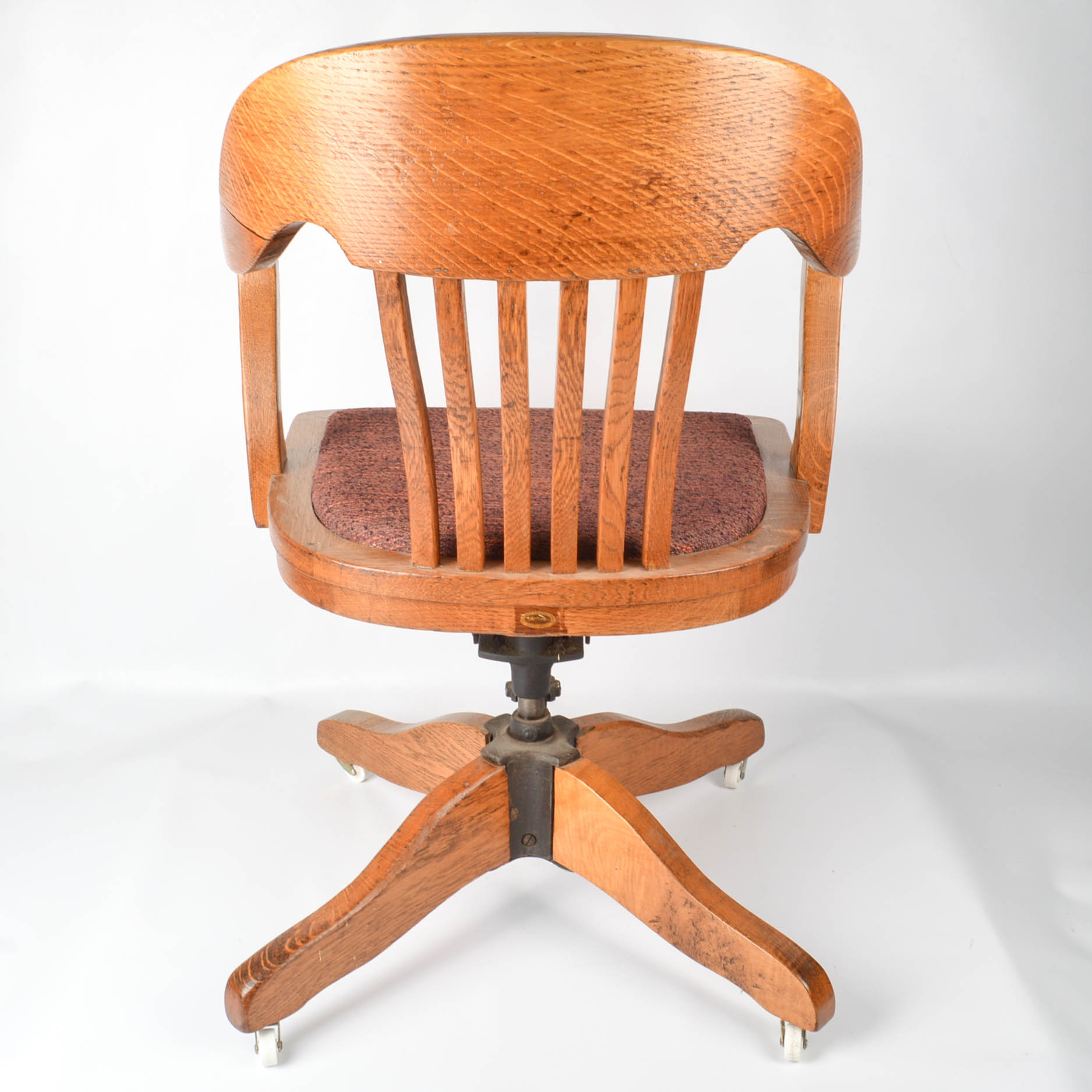 Oak Desk Chair by Marble & Shattuck Chair Company
