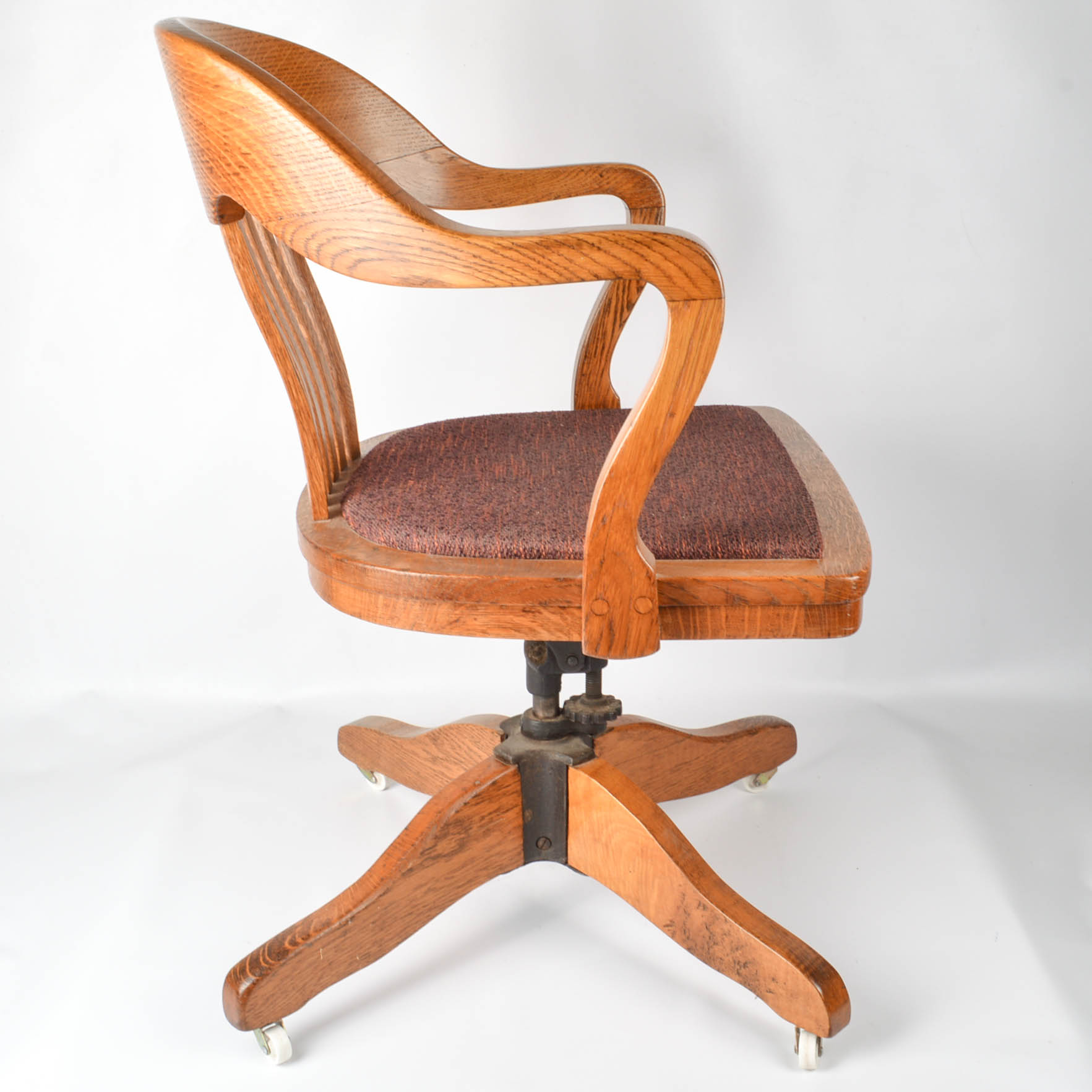 Oak Desk Chair by Marble & Shattuck Chair Company