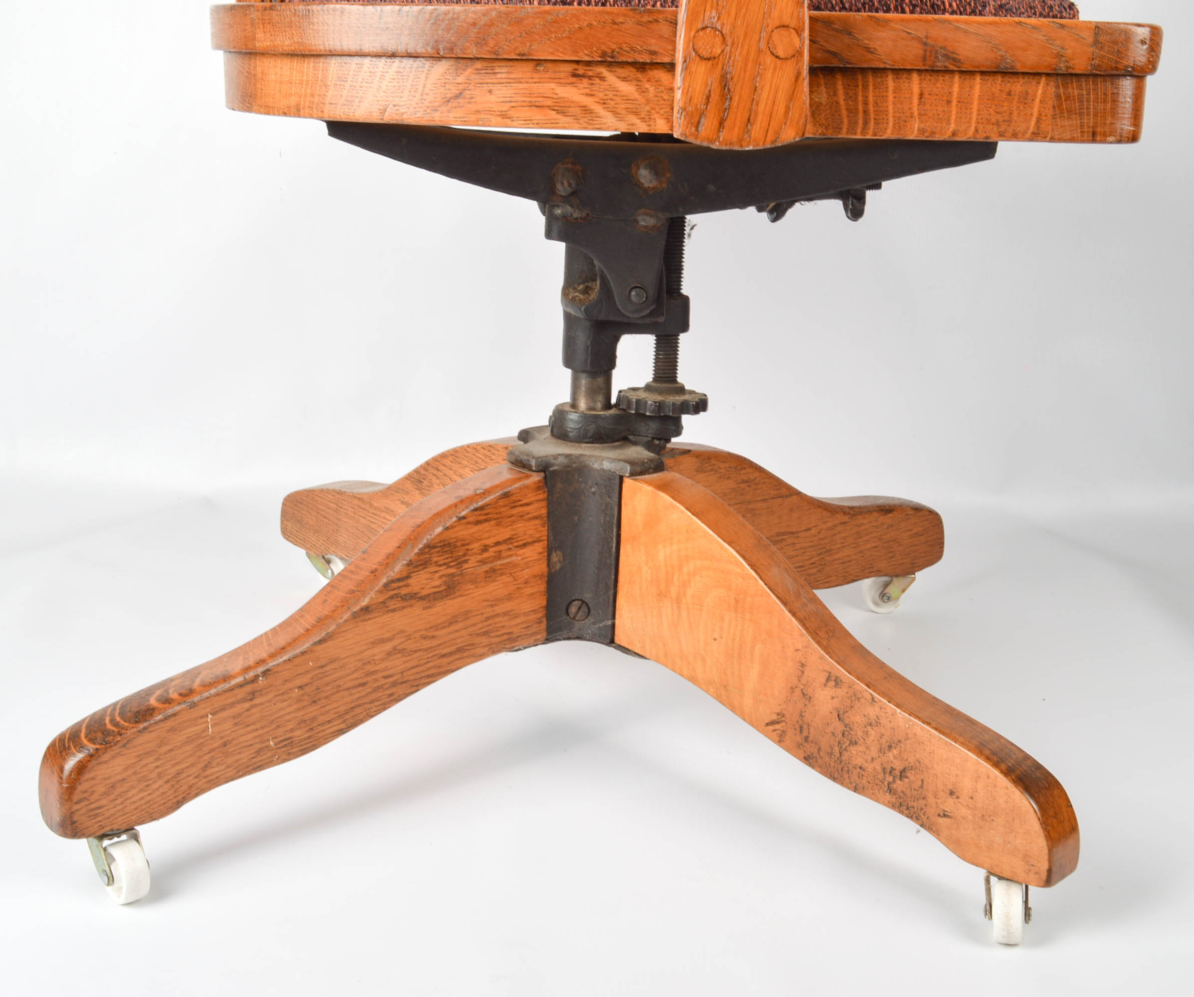 Oak Desk Chair by Marble & Shattuck Chair Company