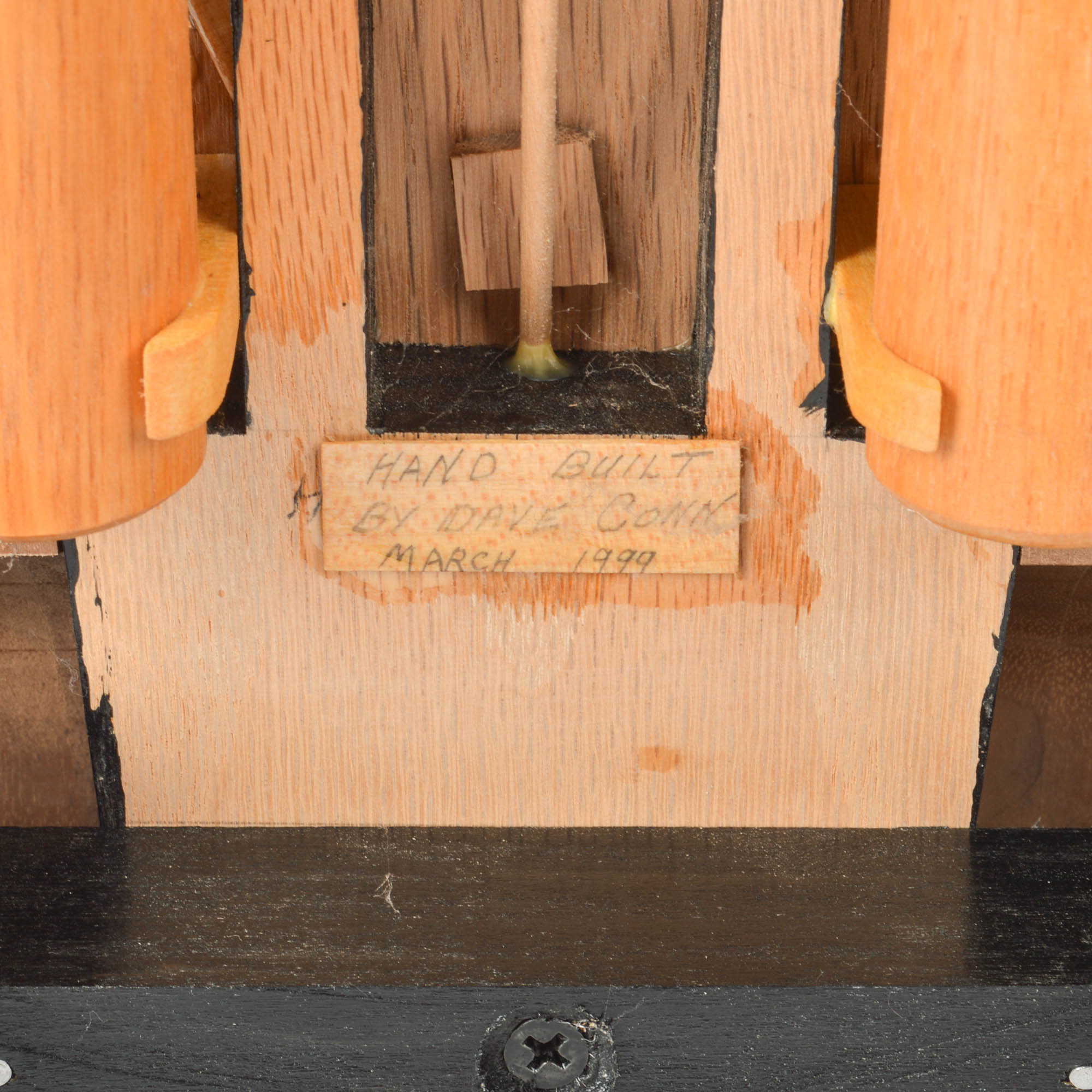 Handcrafted Wooden Truck, Bulldozer, Backhoe, and Trailer