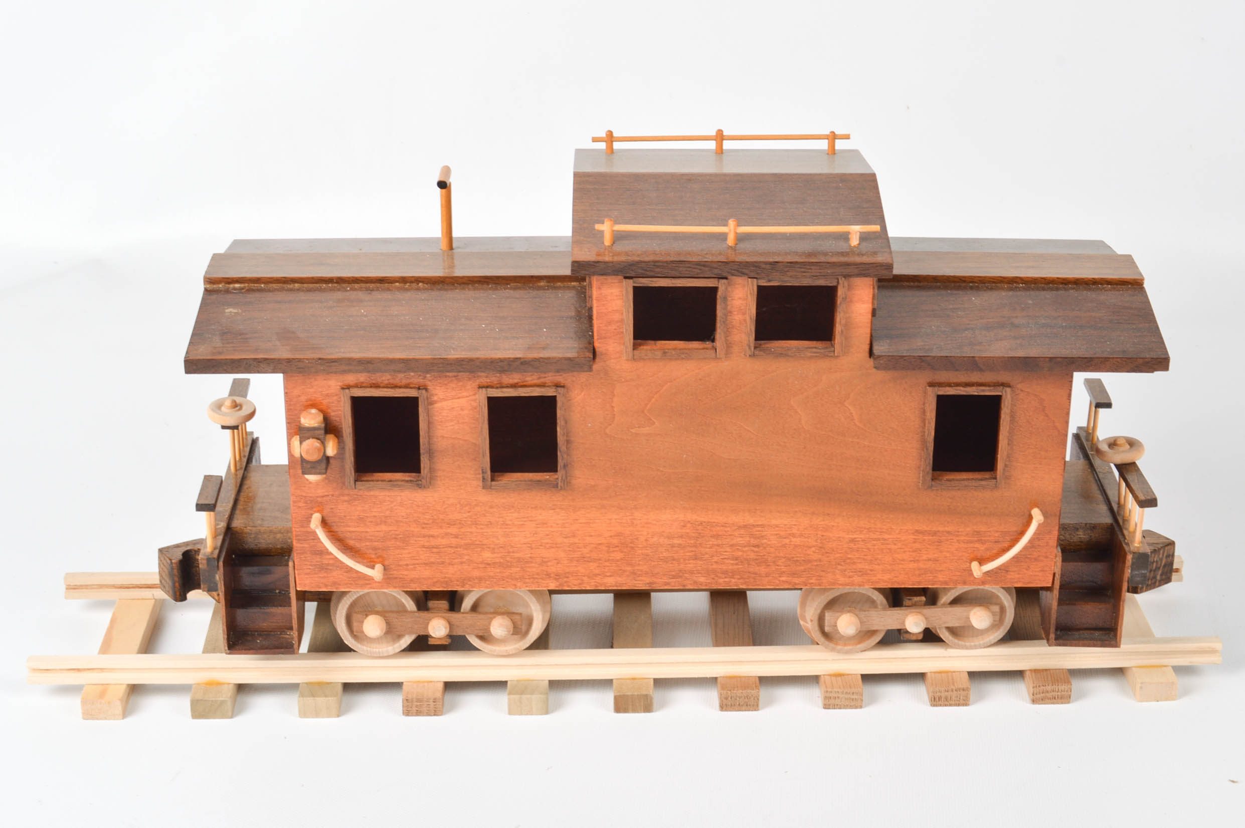 Large Handcrafted Wooden Train