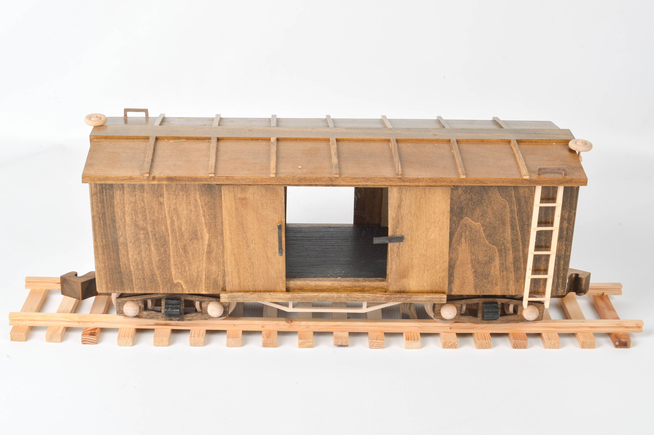 Large Handcrafted Wooden Train