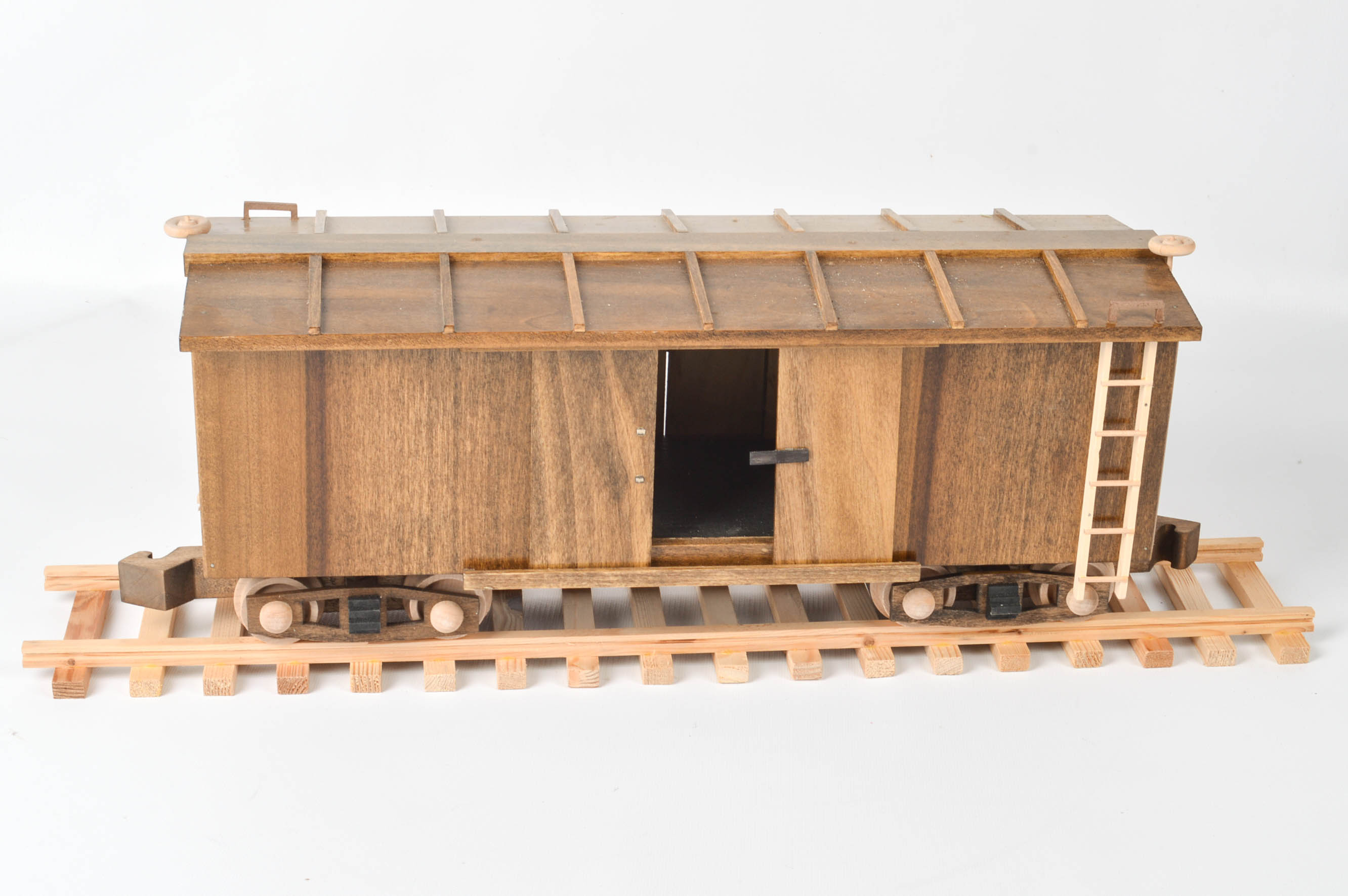 Large Handcrafted Wooden Train