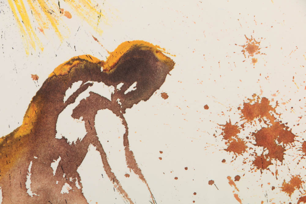 After Salvador Dalí Offset Lithograph on Paper "Thy Will be Done, on Earth As It Is on Heaven..."