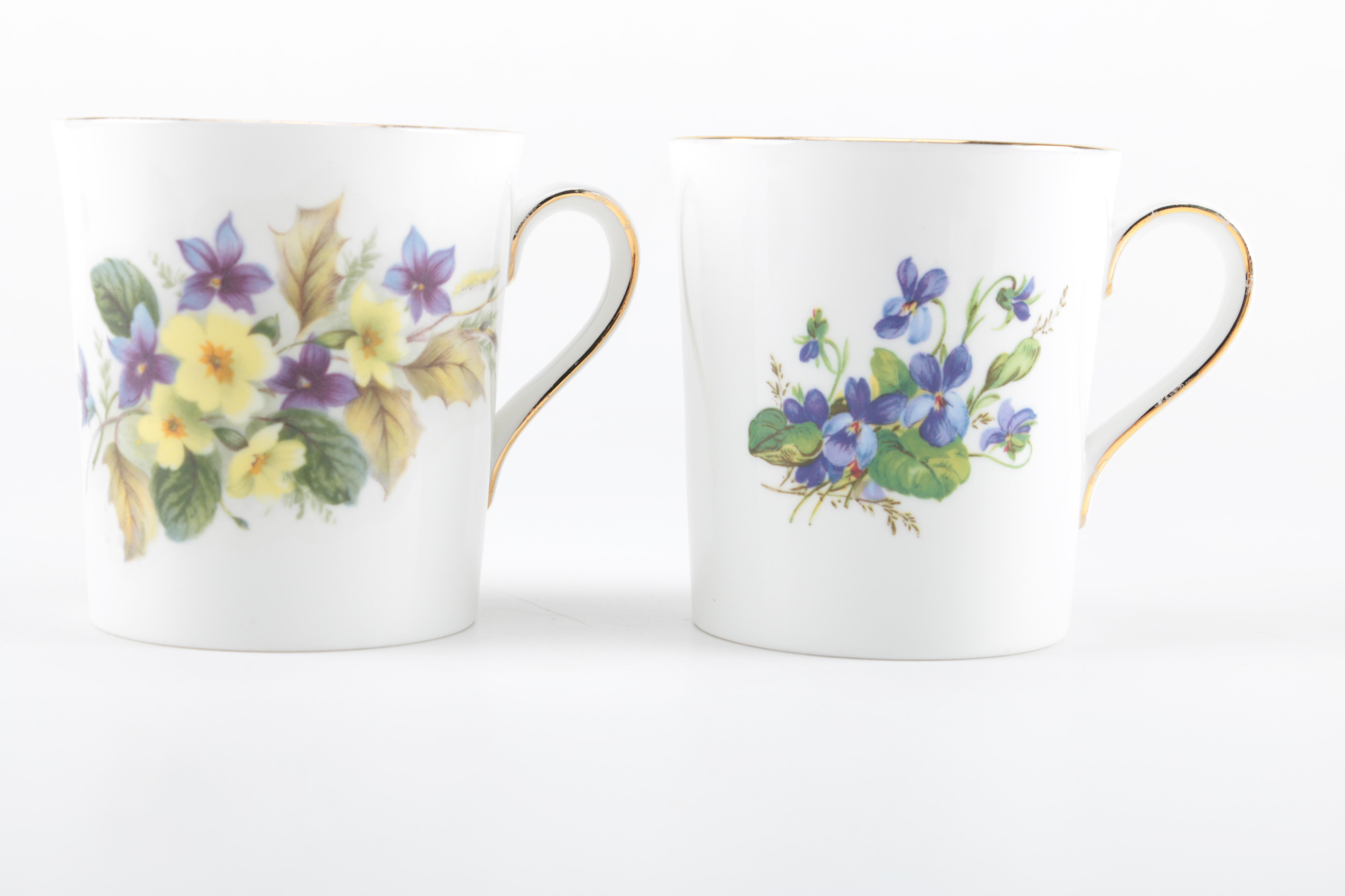 Oakley China Teacups and Saucers