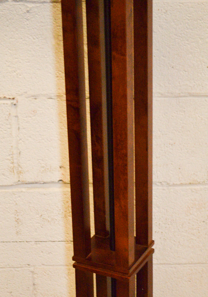 Mission Style Stained Glass Floor Lamp