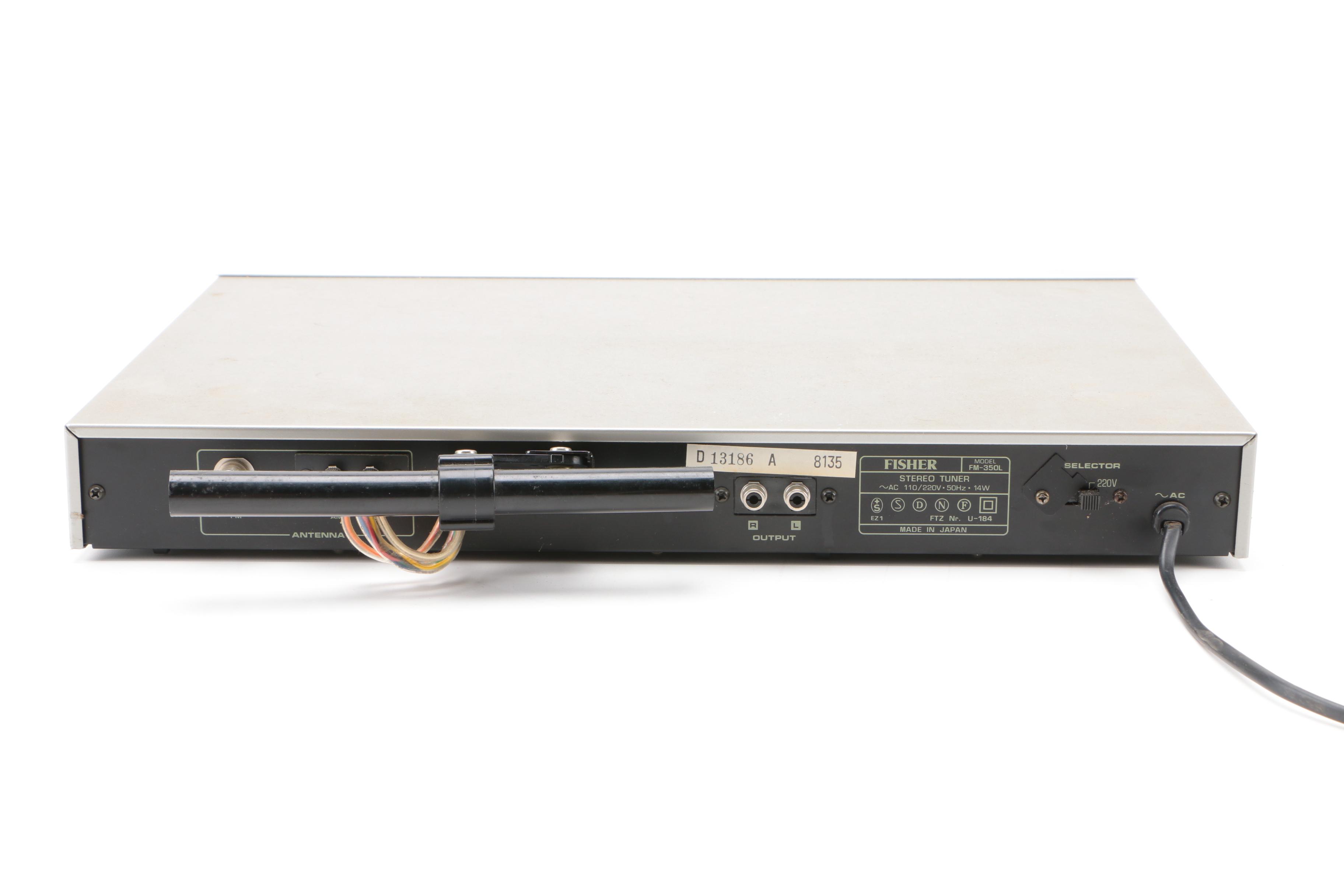 Vintage Fisher Studio-Standard Stereo Equipment