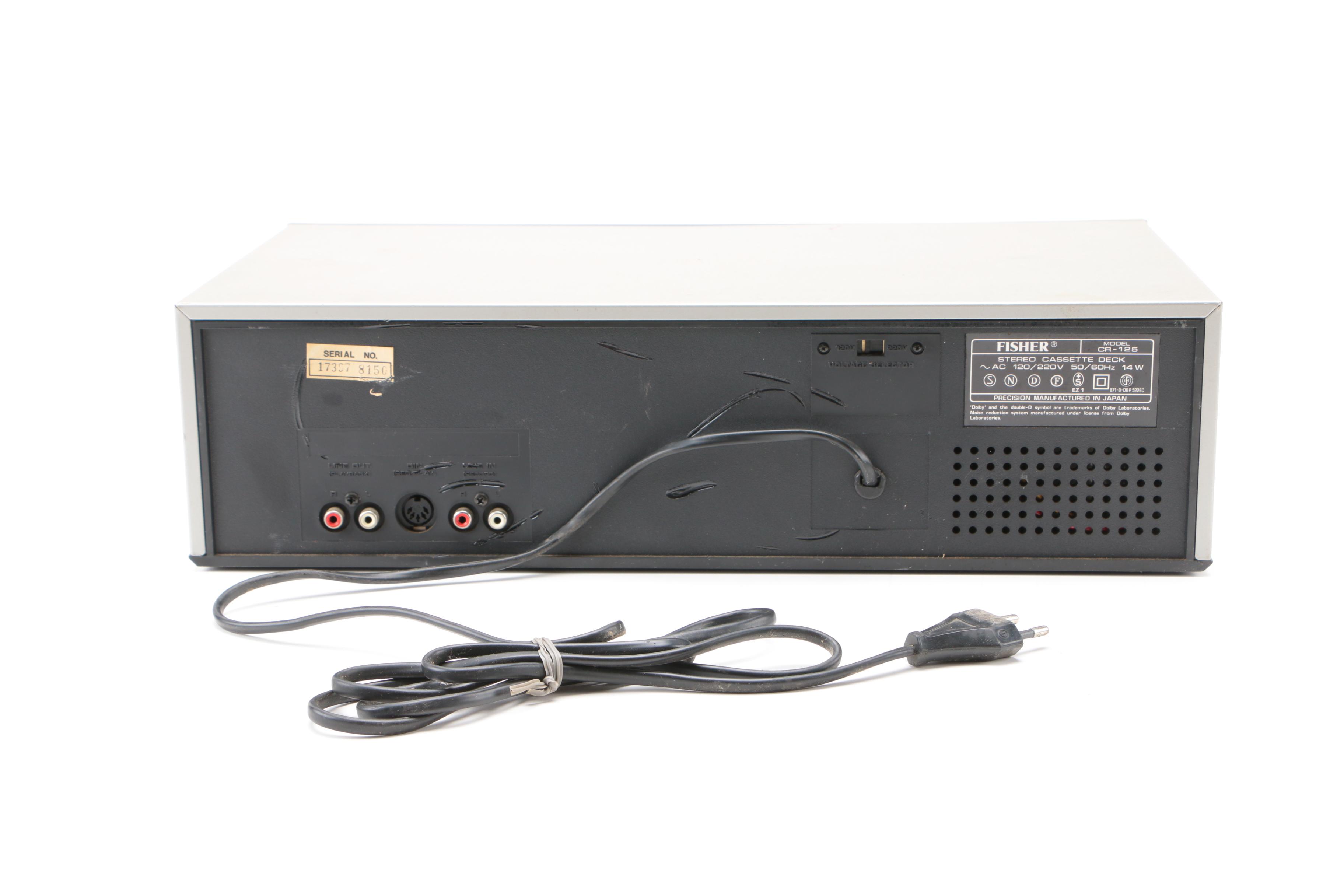 Vintage Fisher Studio-Standard Stereo Equipment