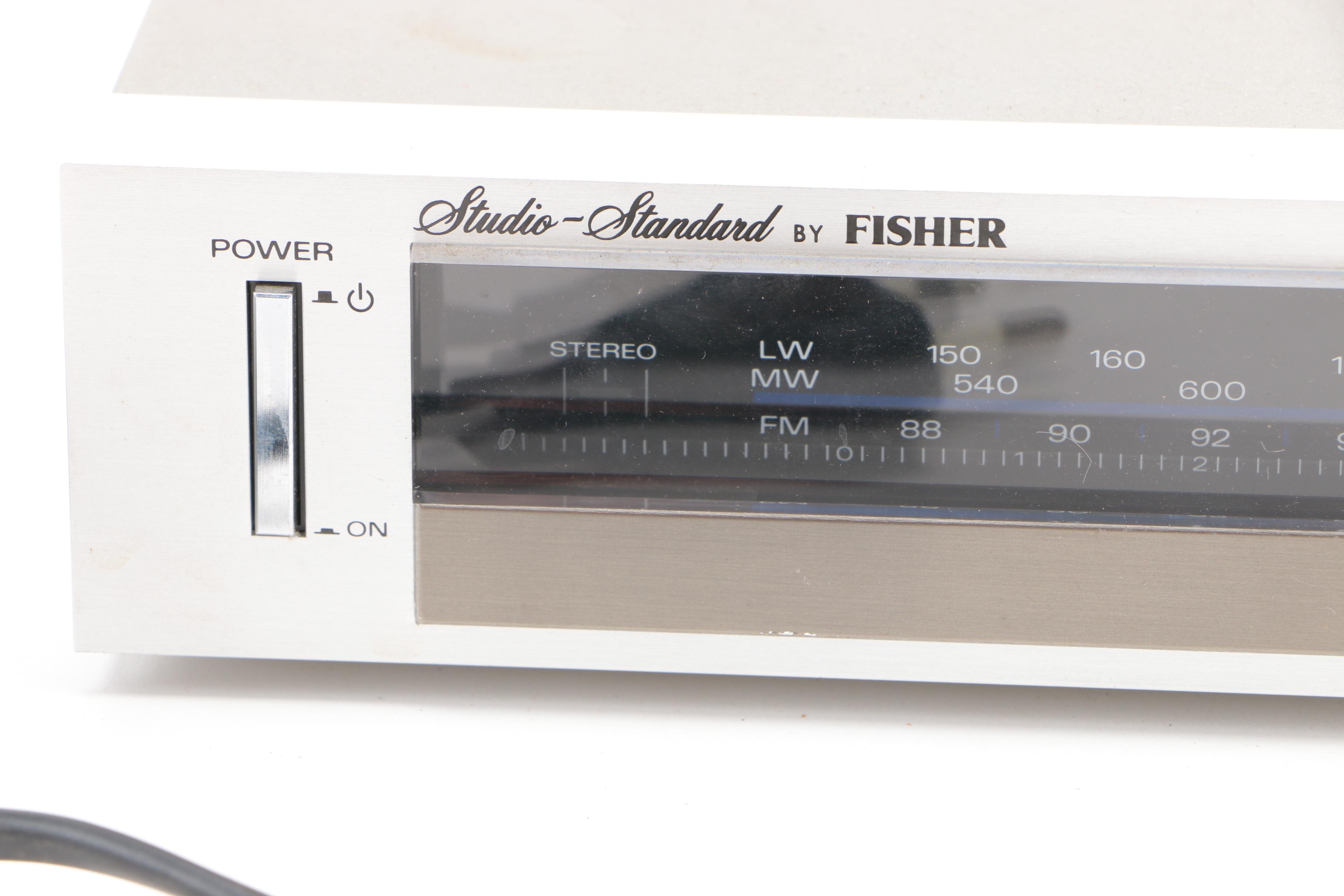 Vintage Fisher Studio-Standard Stereo Equipment