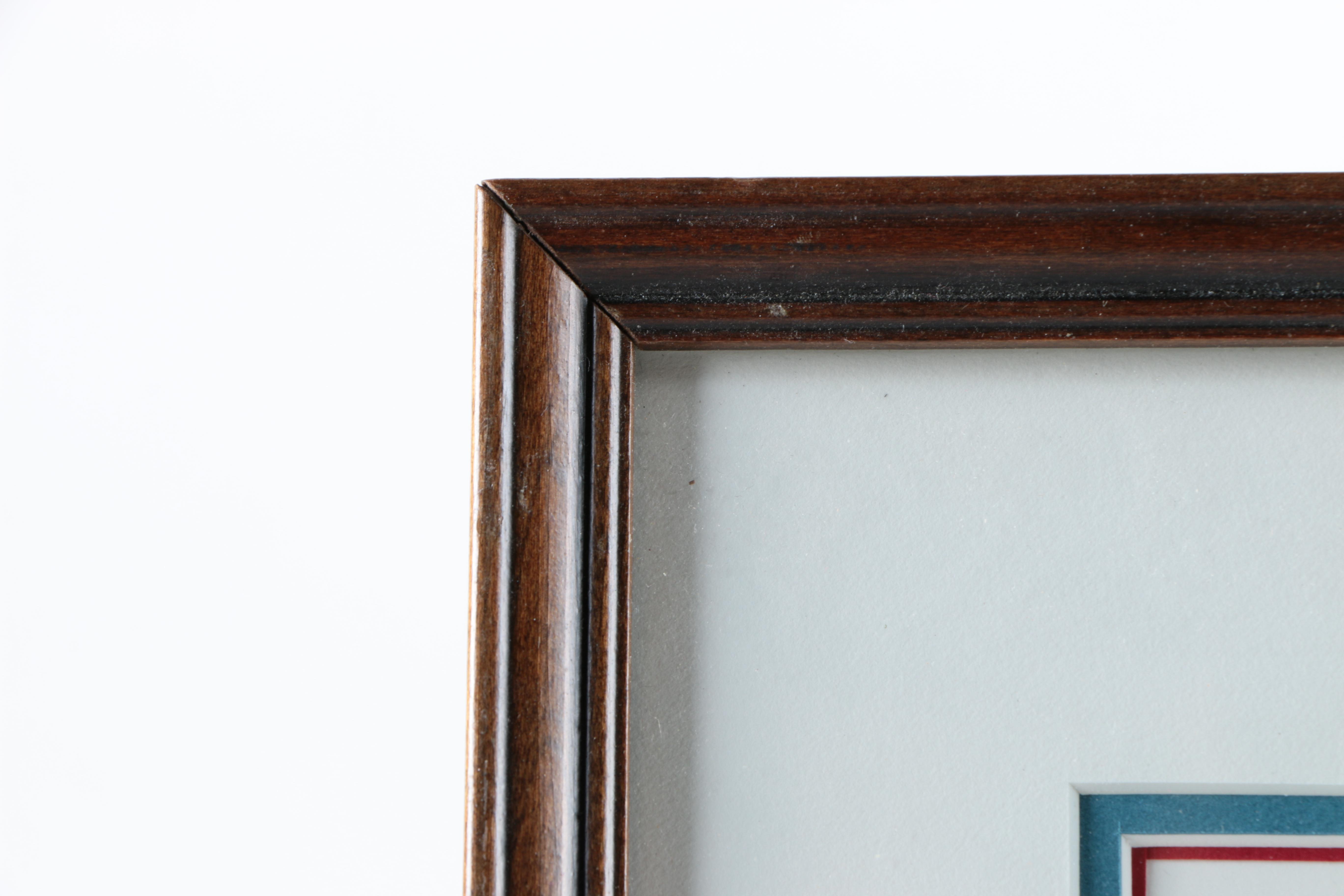 P. Buckley Moss Limited Edition Offset Lithographs on Paper of Children Holding American Flags