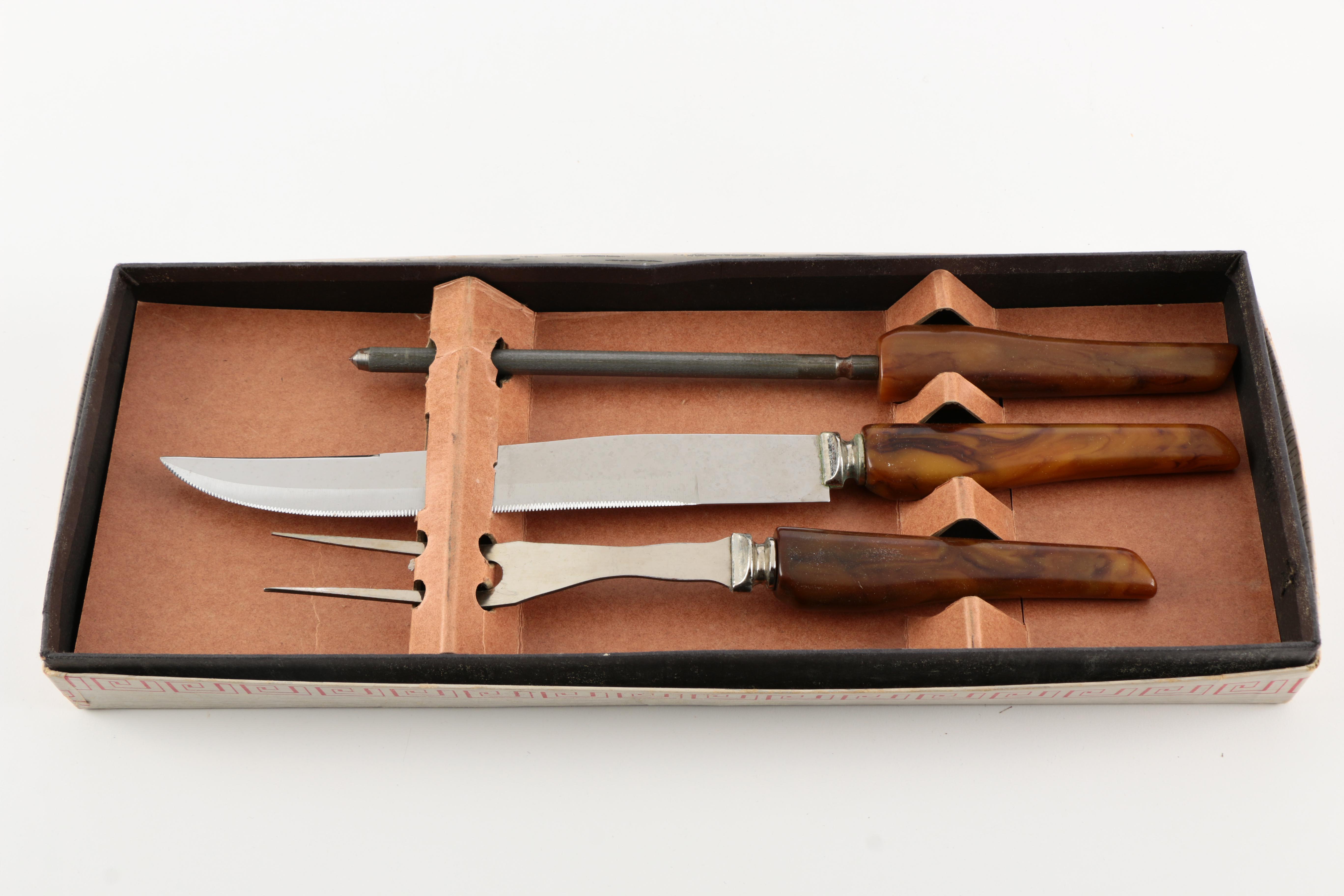 Pair of Regent of Sheffield Cutlery Sets