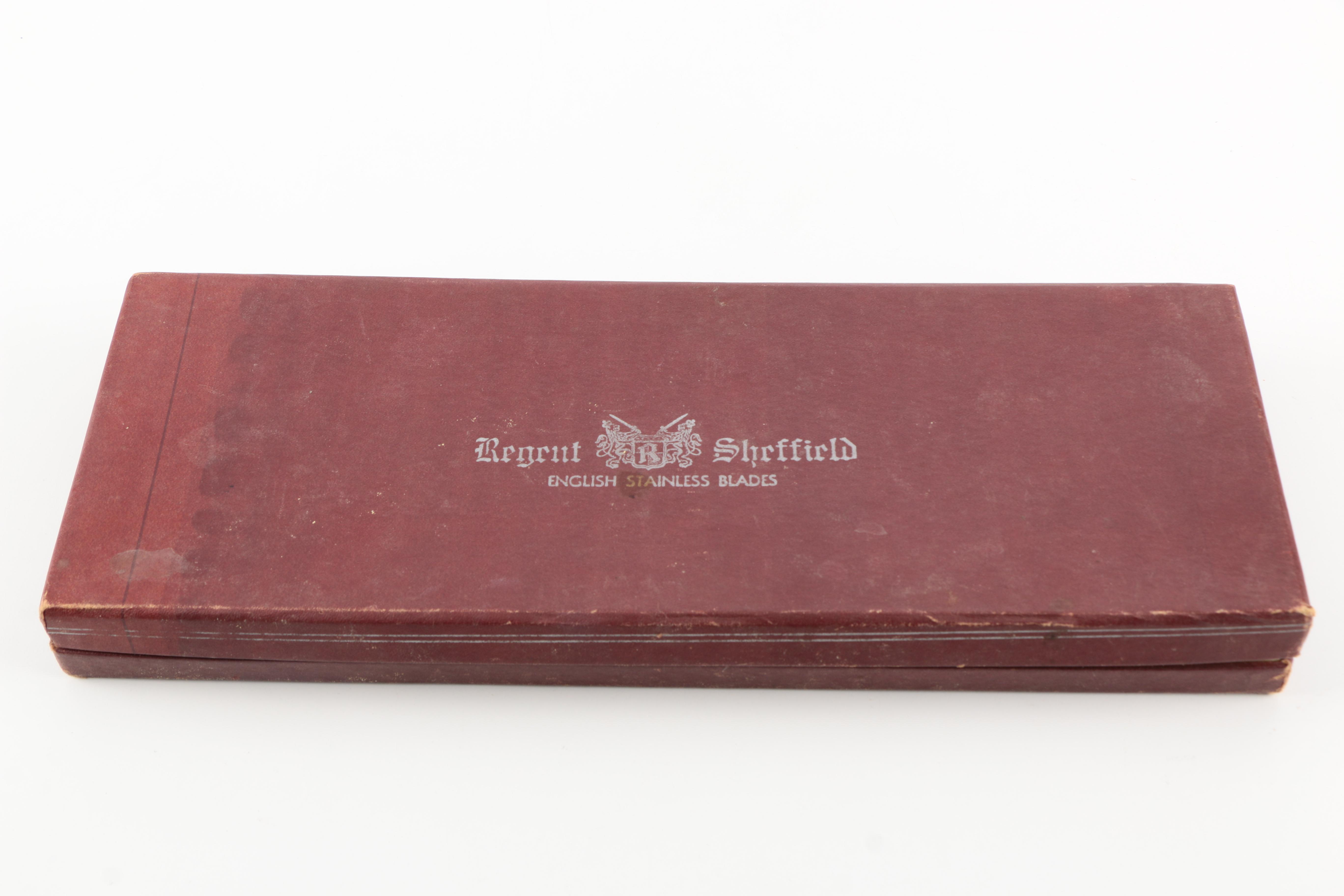 Pair of Regent of Sheffield Cutlery Sets