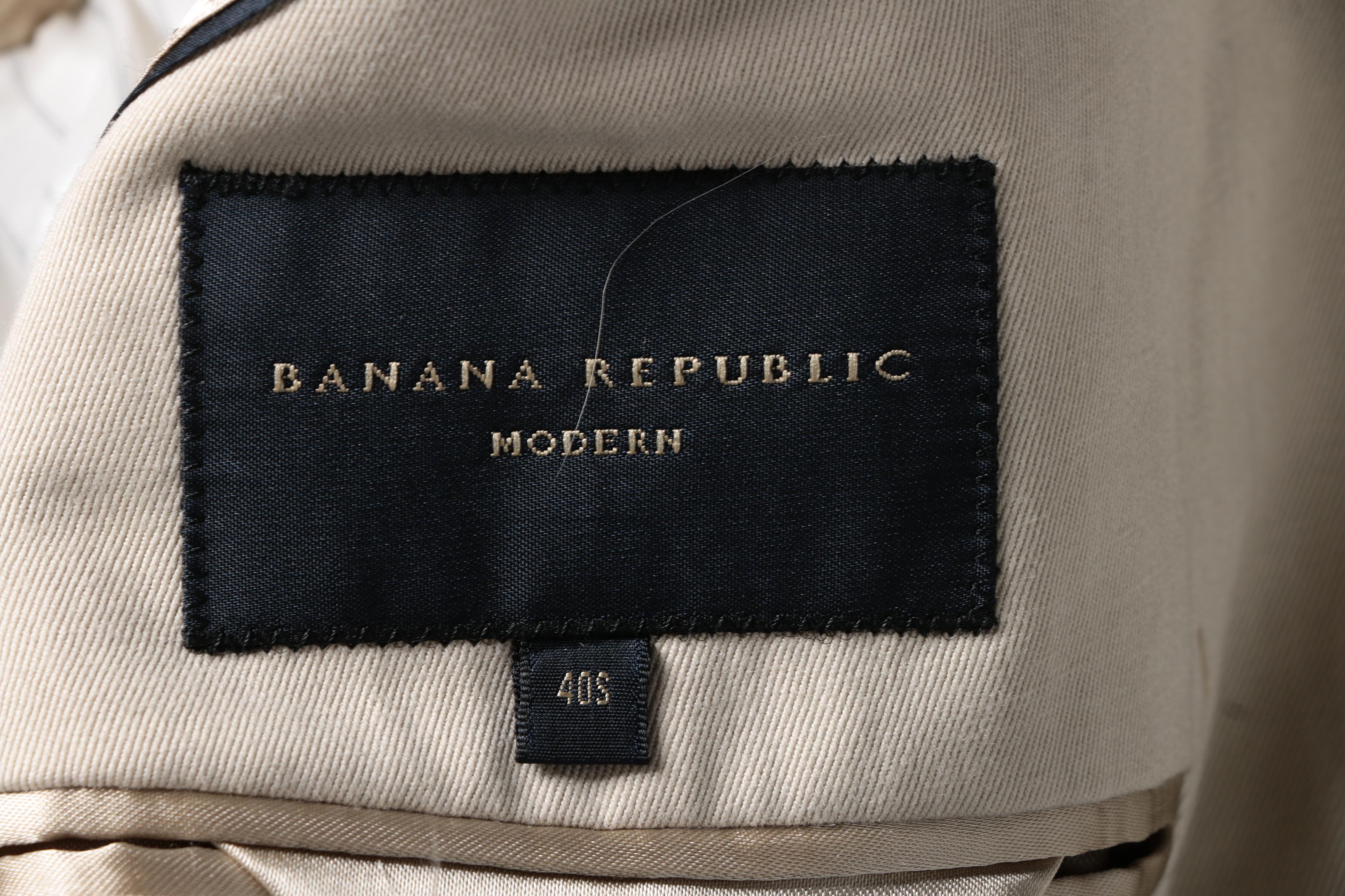 Banana Republic Modern Men's Three Button Suit