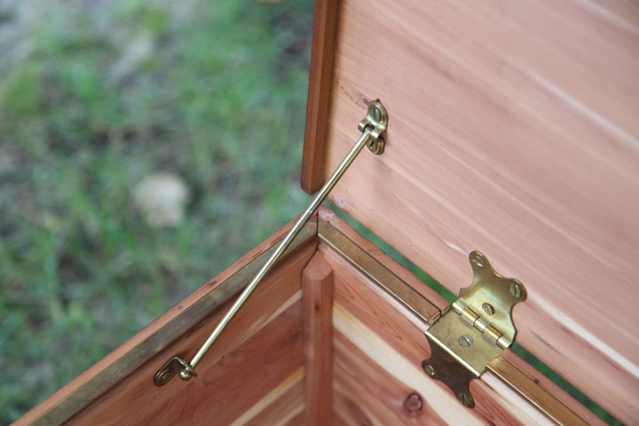 Art Deco Style Cedar Chest by Montgomery Ward