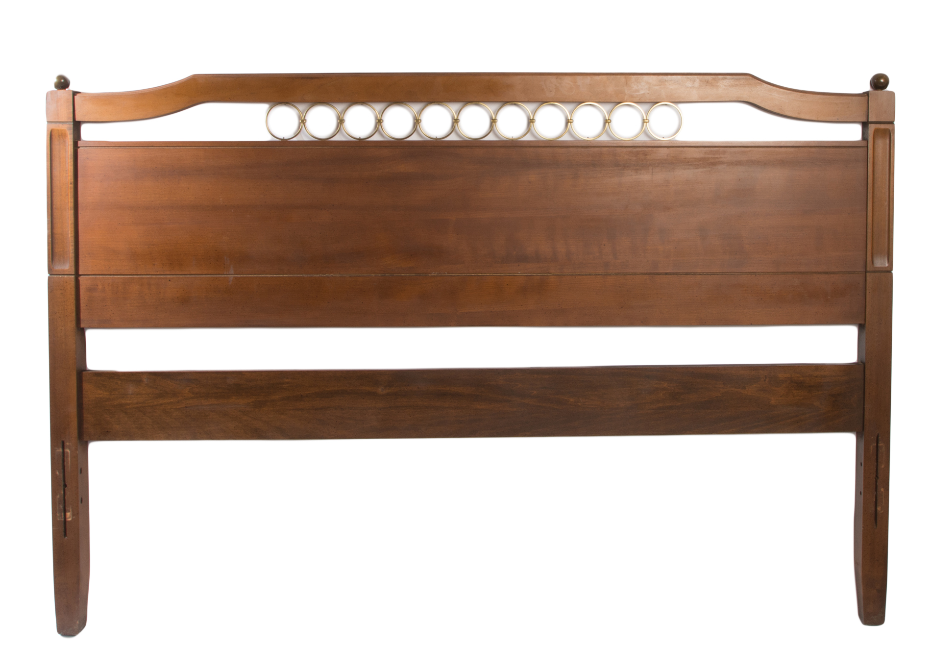 Vintage Hollywood Regency Style Full Bed Frame