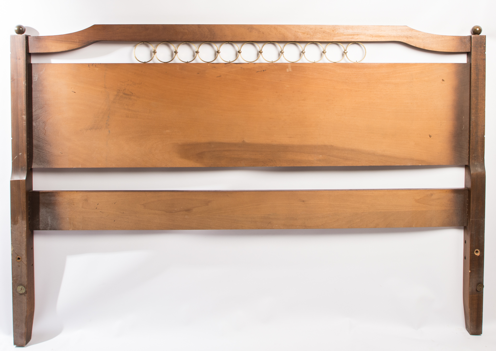 Vintage Hollywood Regency Style Full Bed Frame