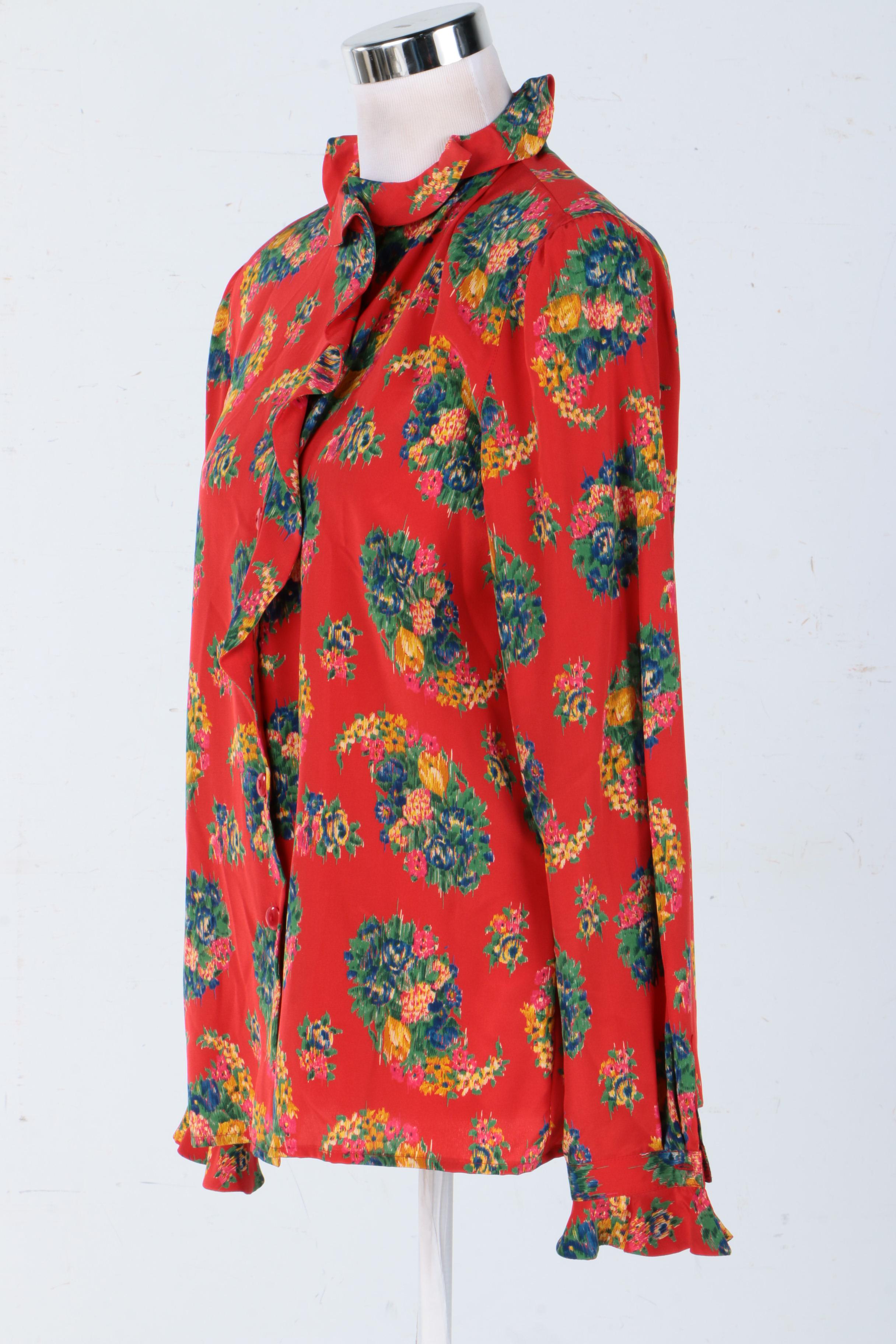 Women's Blouses Including Isaac Mizrahi and Ungaro