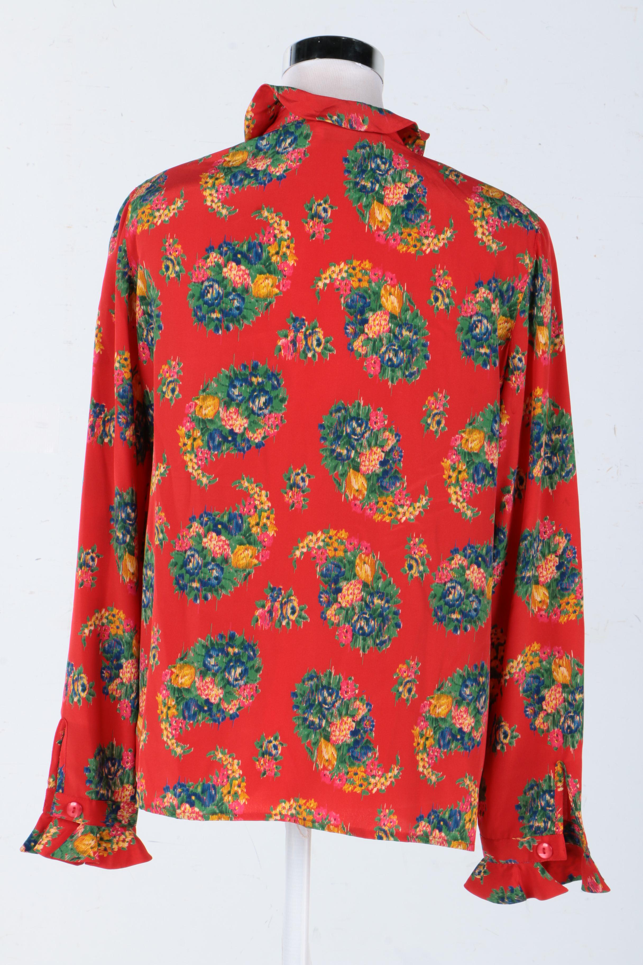 Women's Blouses Including Isaac Mizrahi and Ungaro